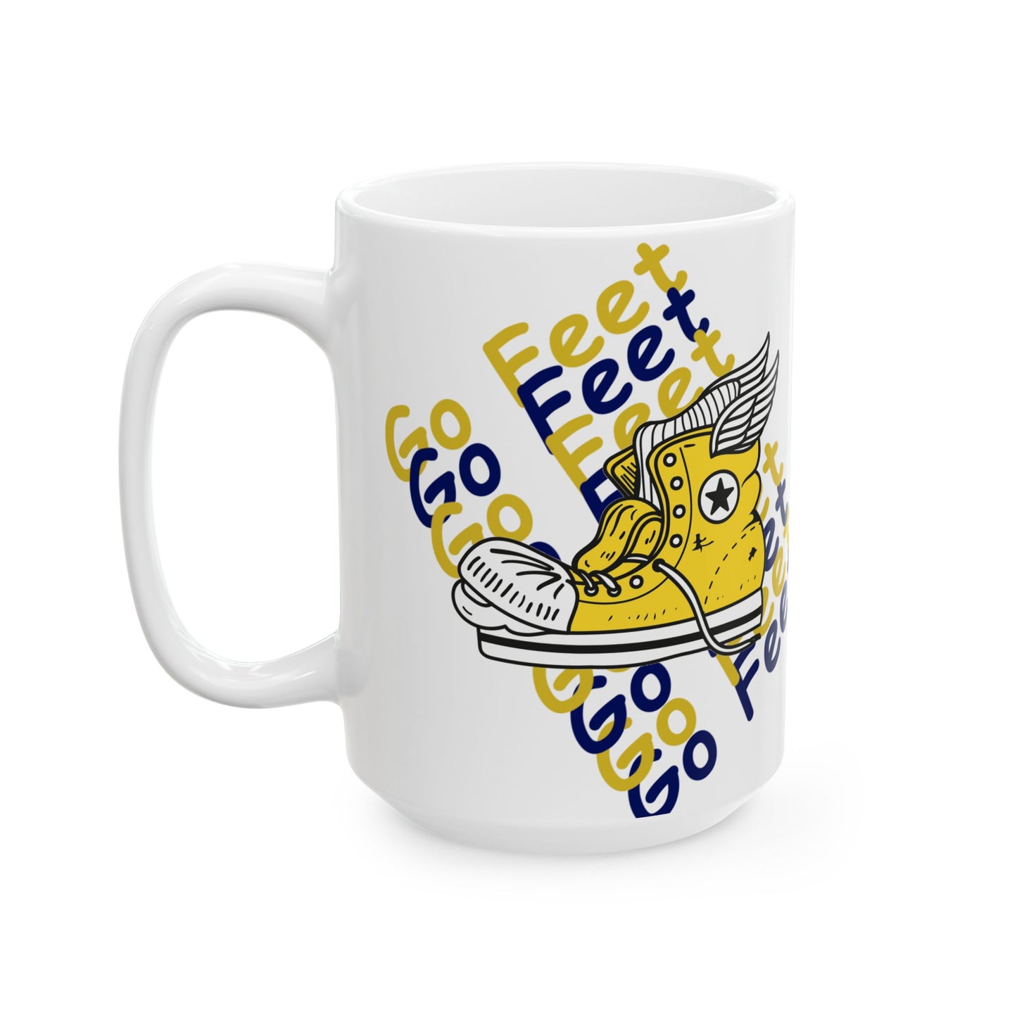 WEBB Ceramic Mug | Foot Logo