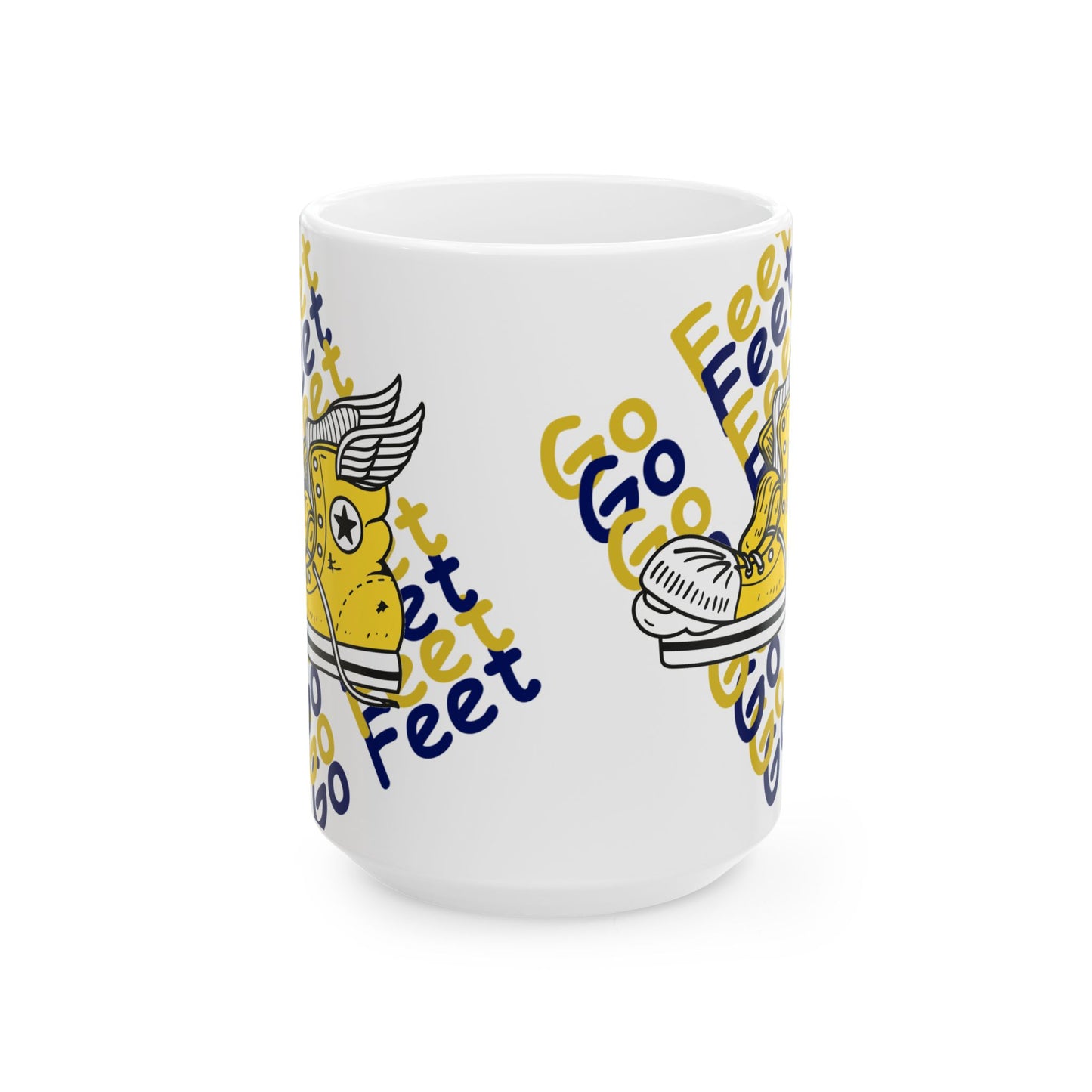 WEBB Ceramic Mug | Foot Logo