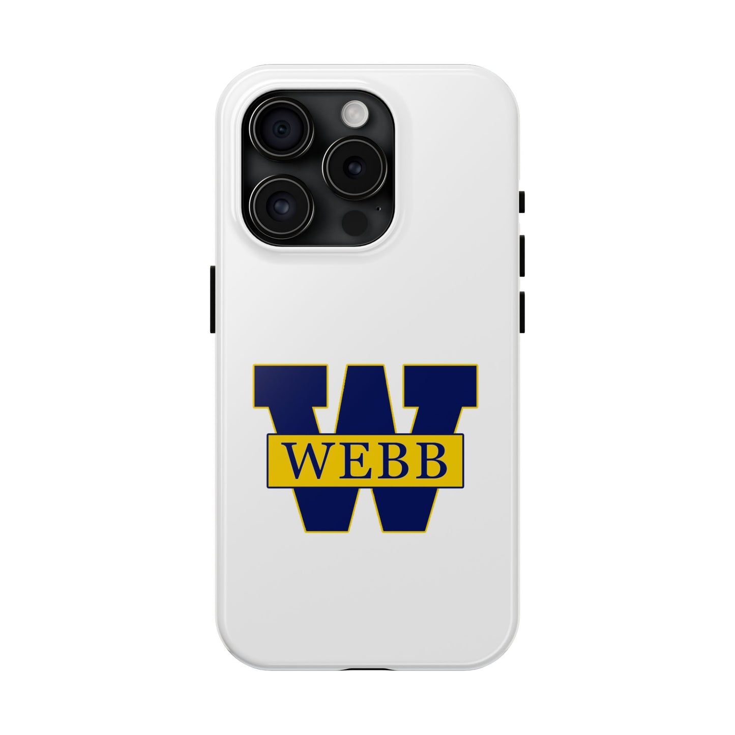 WEBB Phone Case | White | Athletics Logo