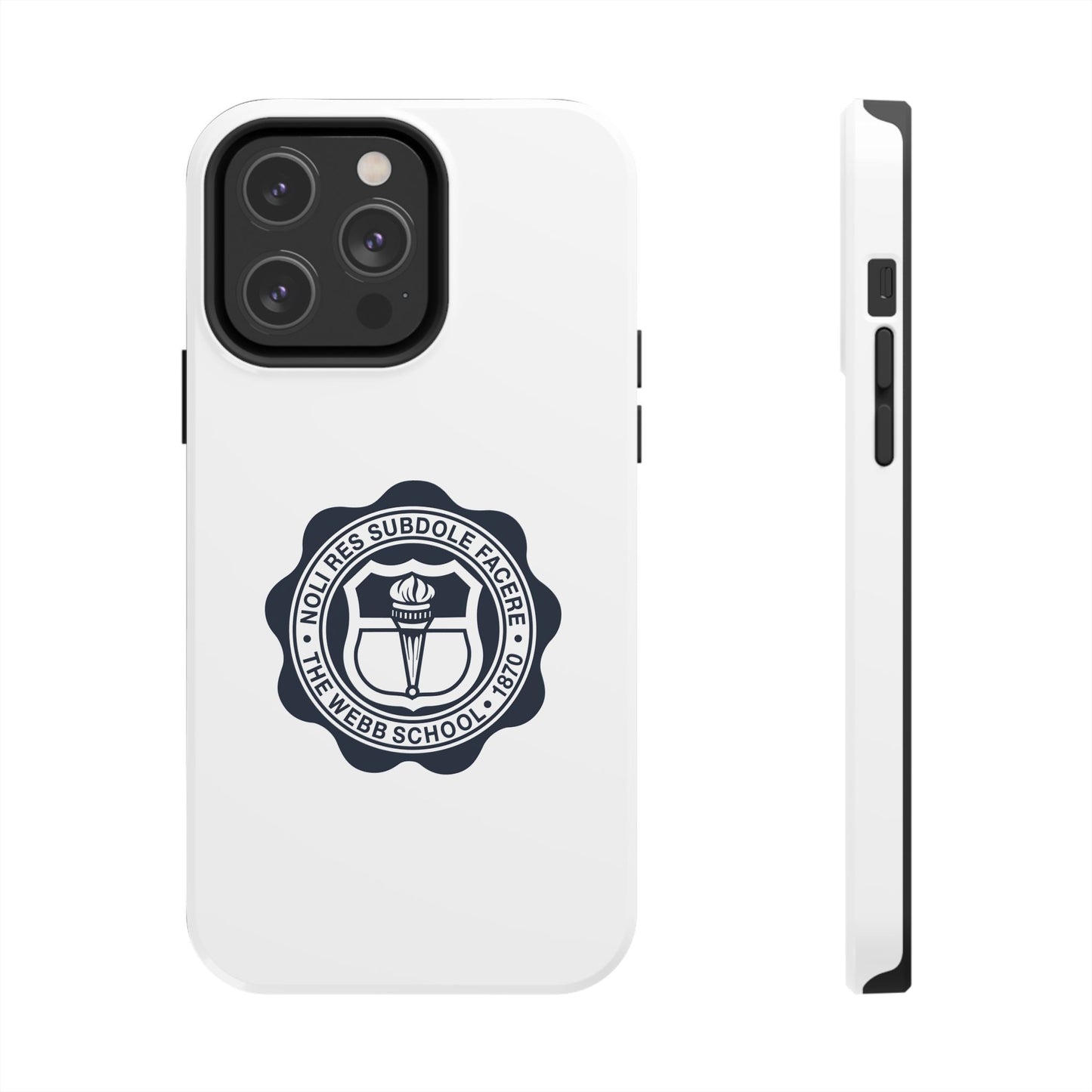 WEBB Phone Case | White | Academic Seal Logo