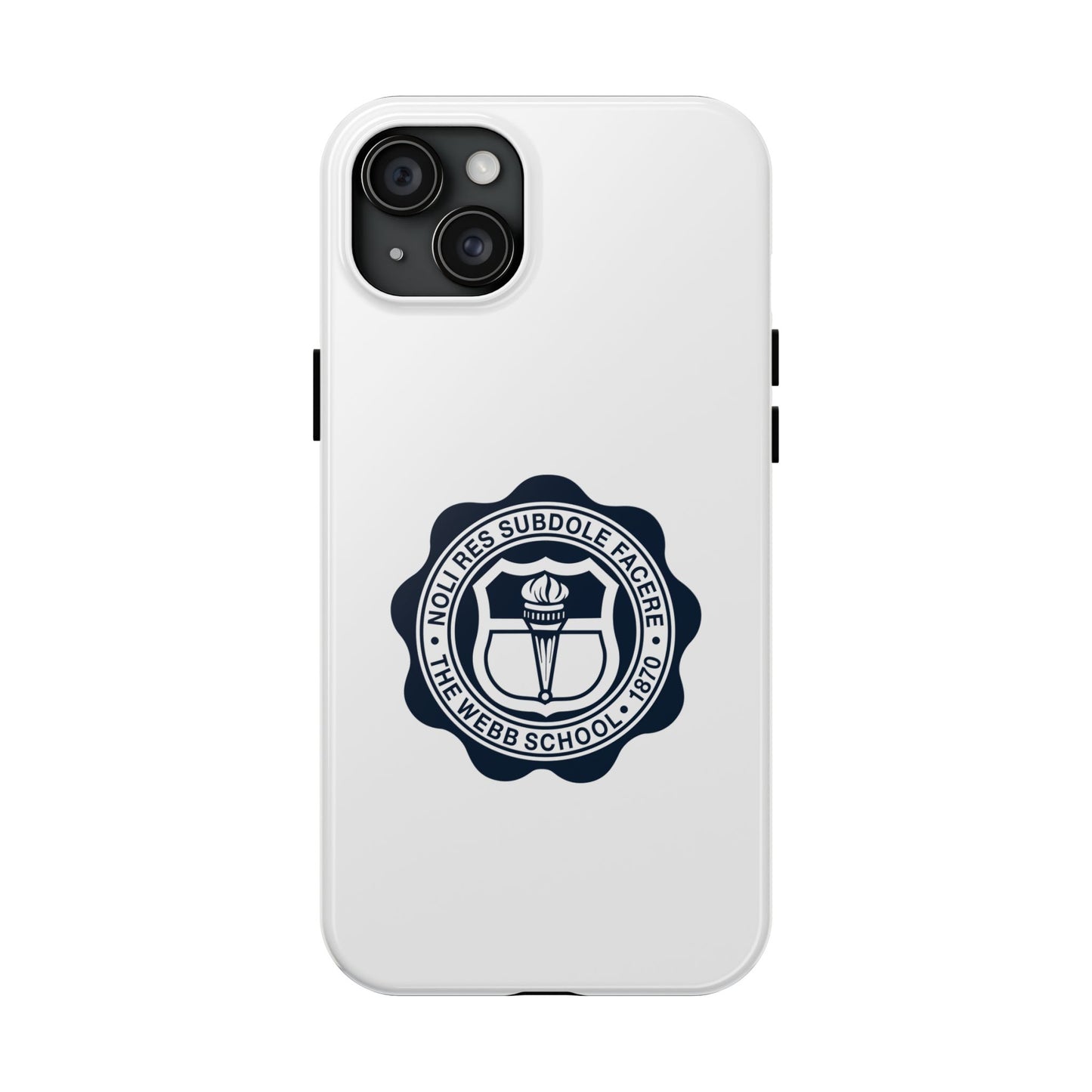 WEBB Phone Case | White | Academic Seal Logo