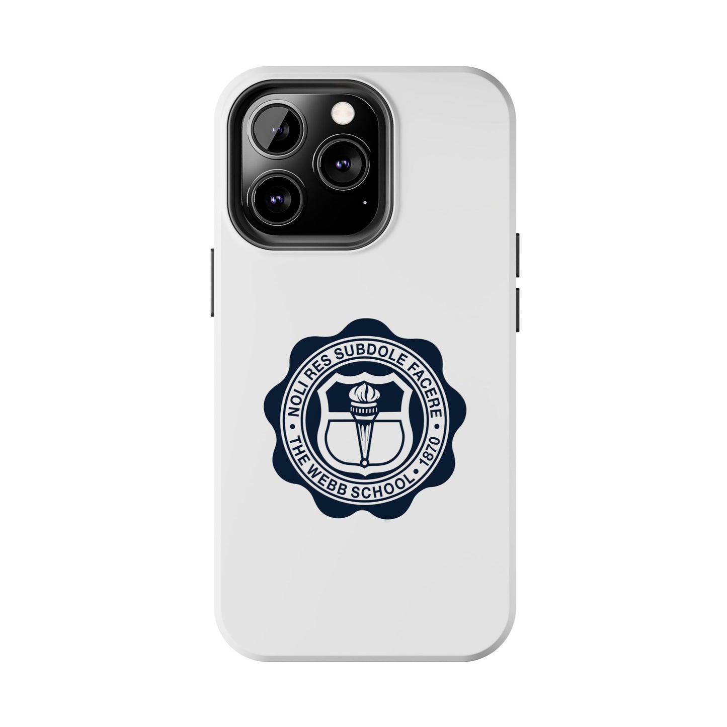 WEBB Phone Case | White | Academic Seal Logo