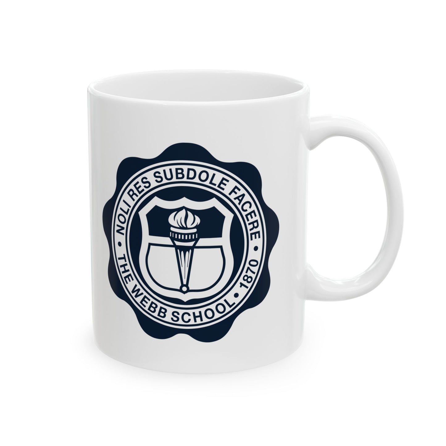 WEBB Ceramic Mug | Academic Seal Logo