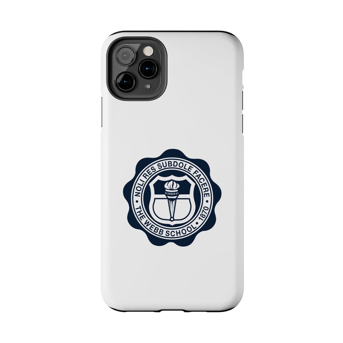 WEBB Phone Case | White | Academic Seal Logo