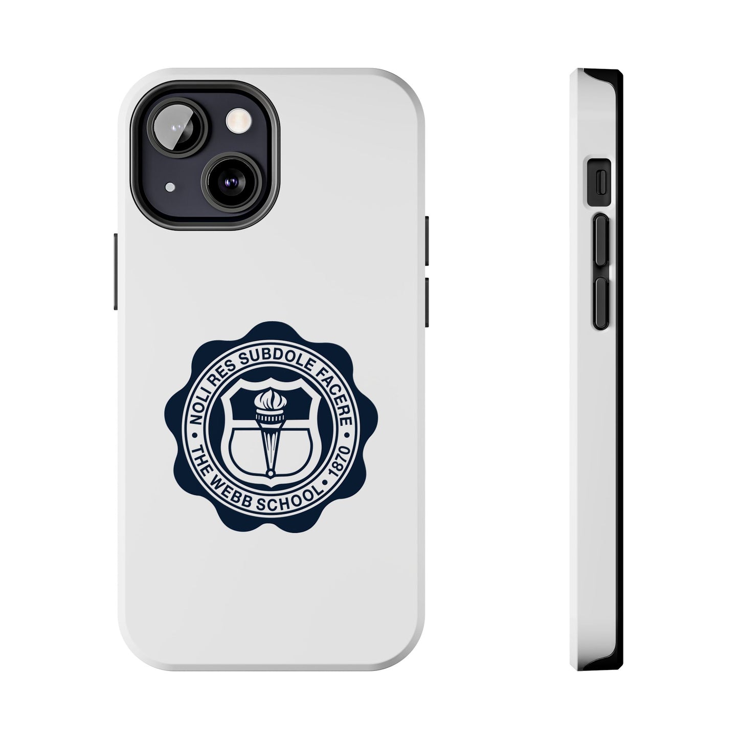 WEBB Phone Case | White | Academic Seal Logo