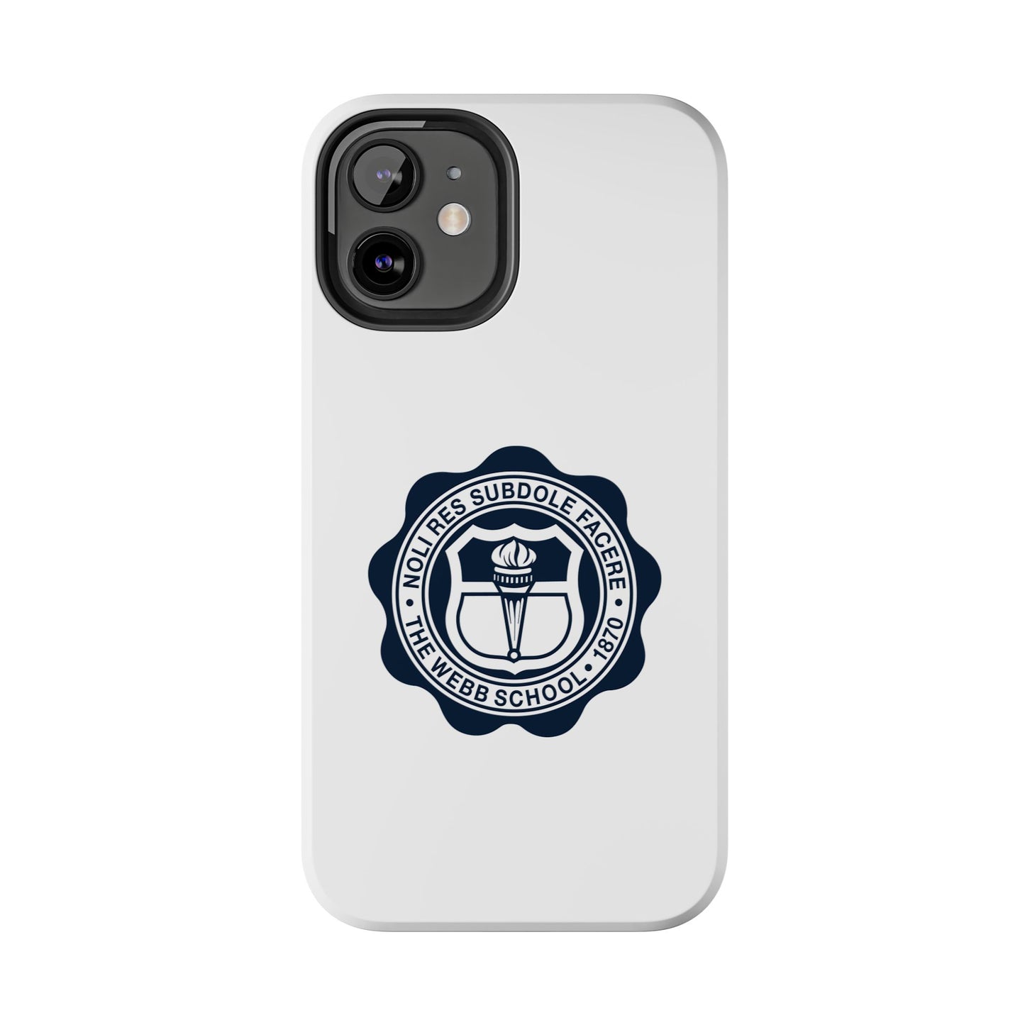 WEBB Phone Case | White | Academic Seal Logo