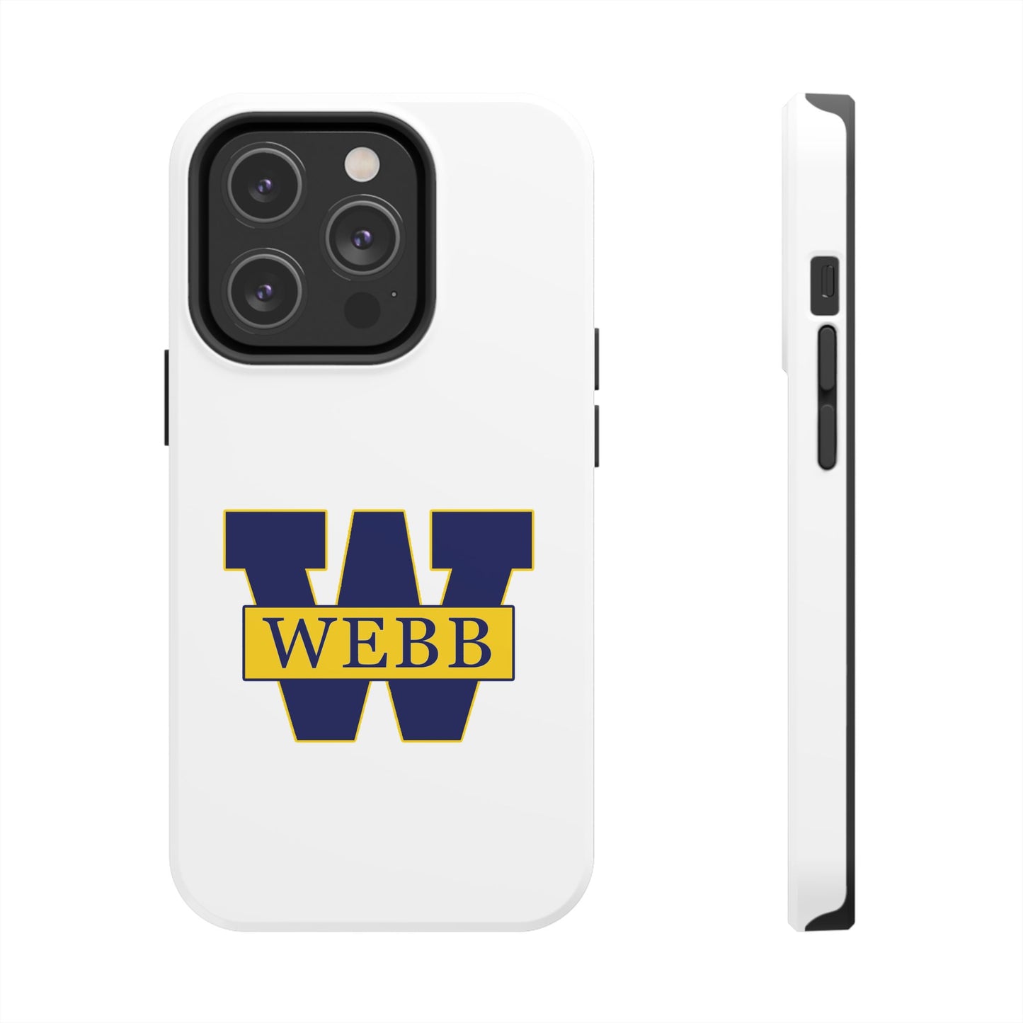 WEBB Phone Case | White | Athletics Logo