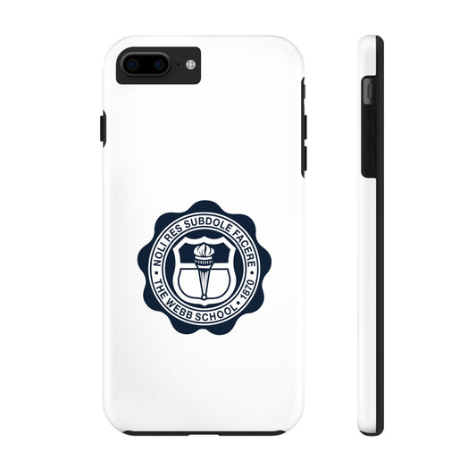 WEBB Phone Case | White | Academic Seal Logo