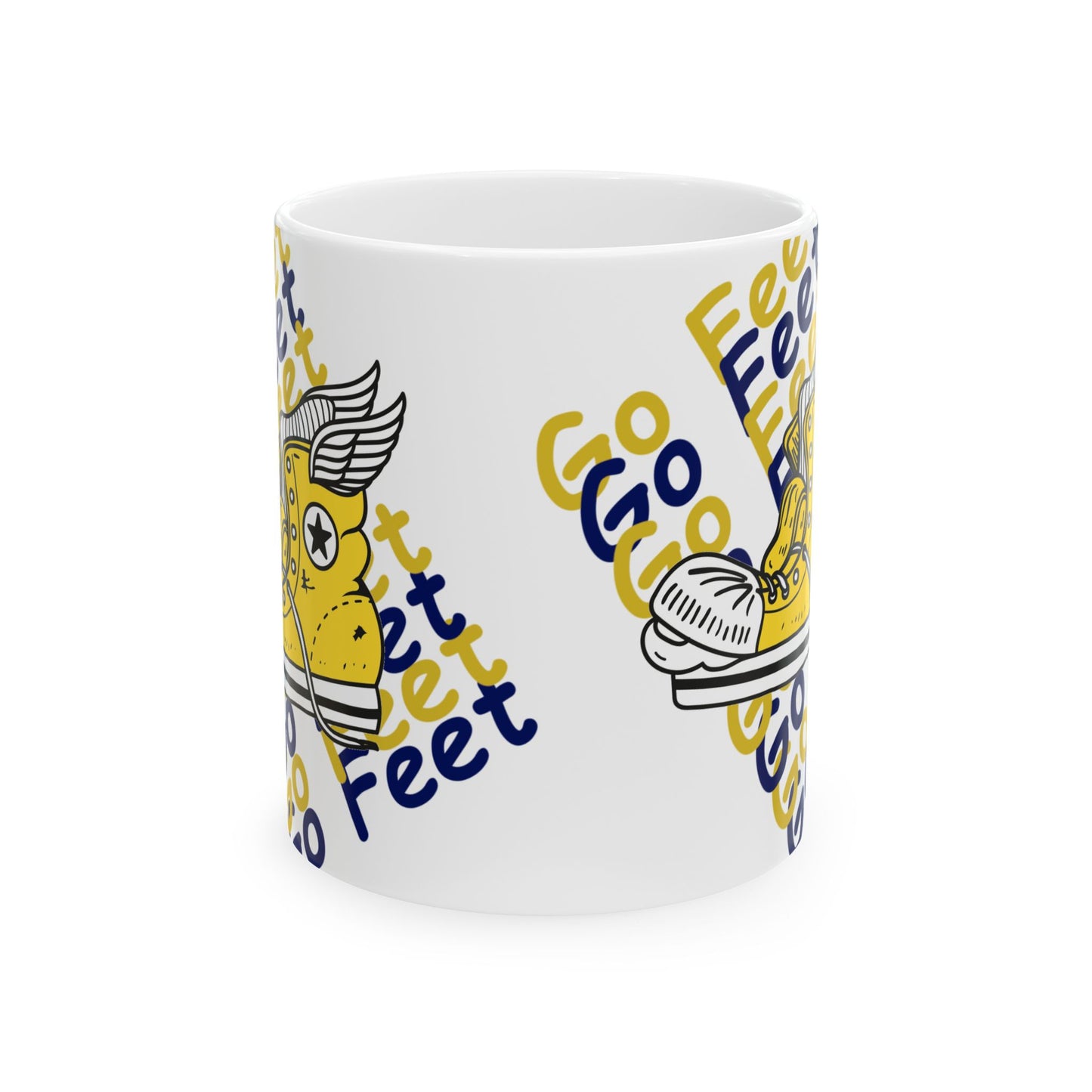 WEBB Ceramic Mug | Foot Logo