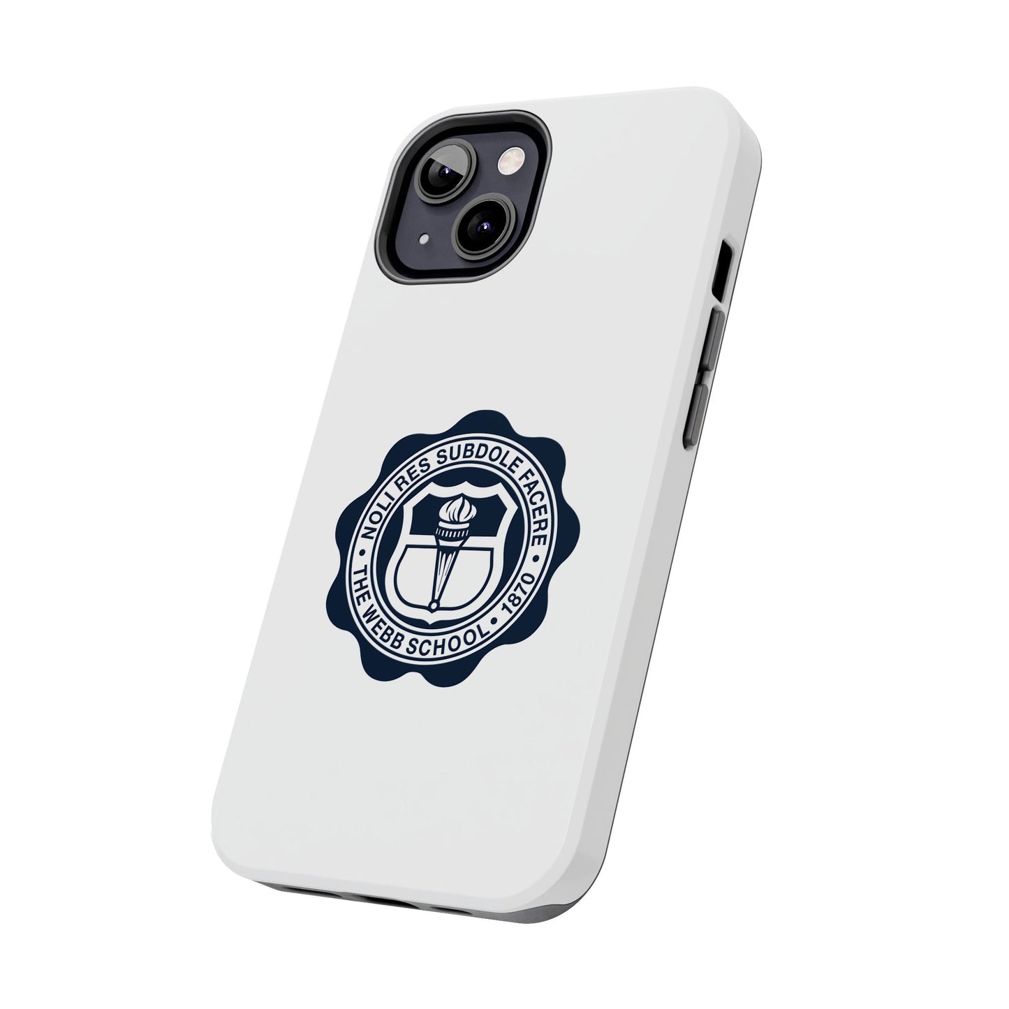 WEBB Phone Case | White | Academic Seal Logo