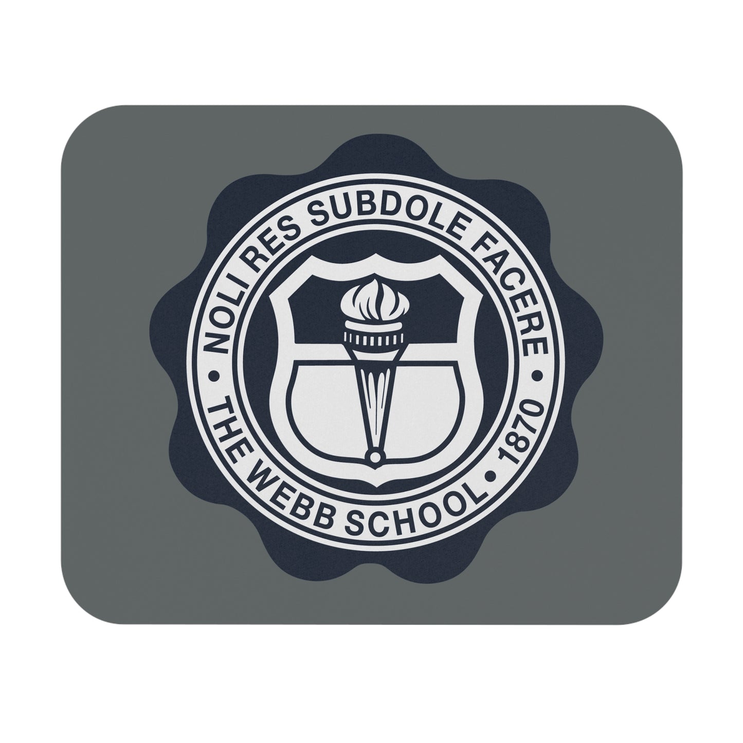 WEBB Mouse Pad | Academic Seal Logo Repeat