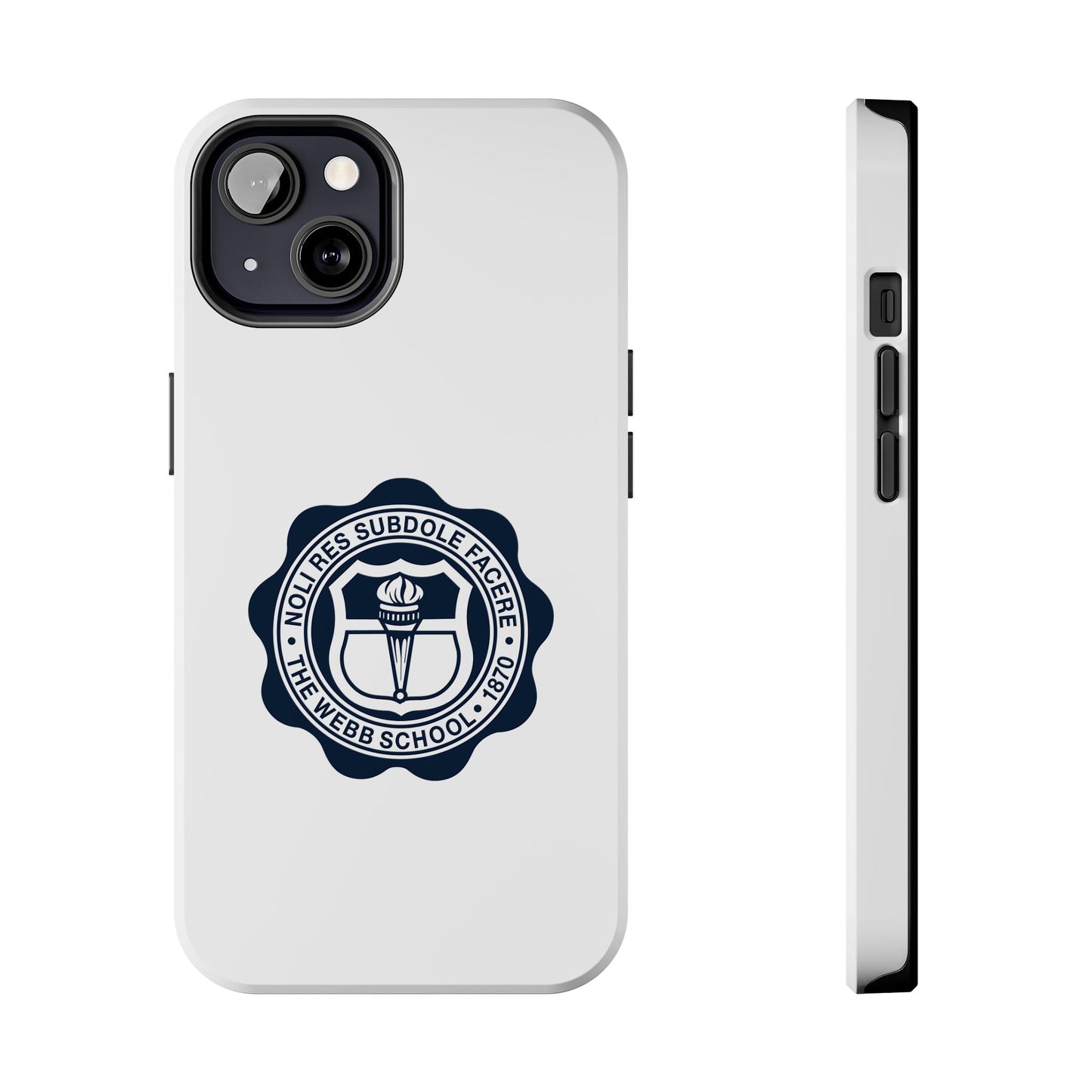 WEBB Phone Case | White | Academic Seal Logo