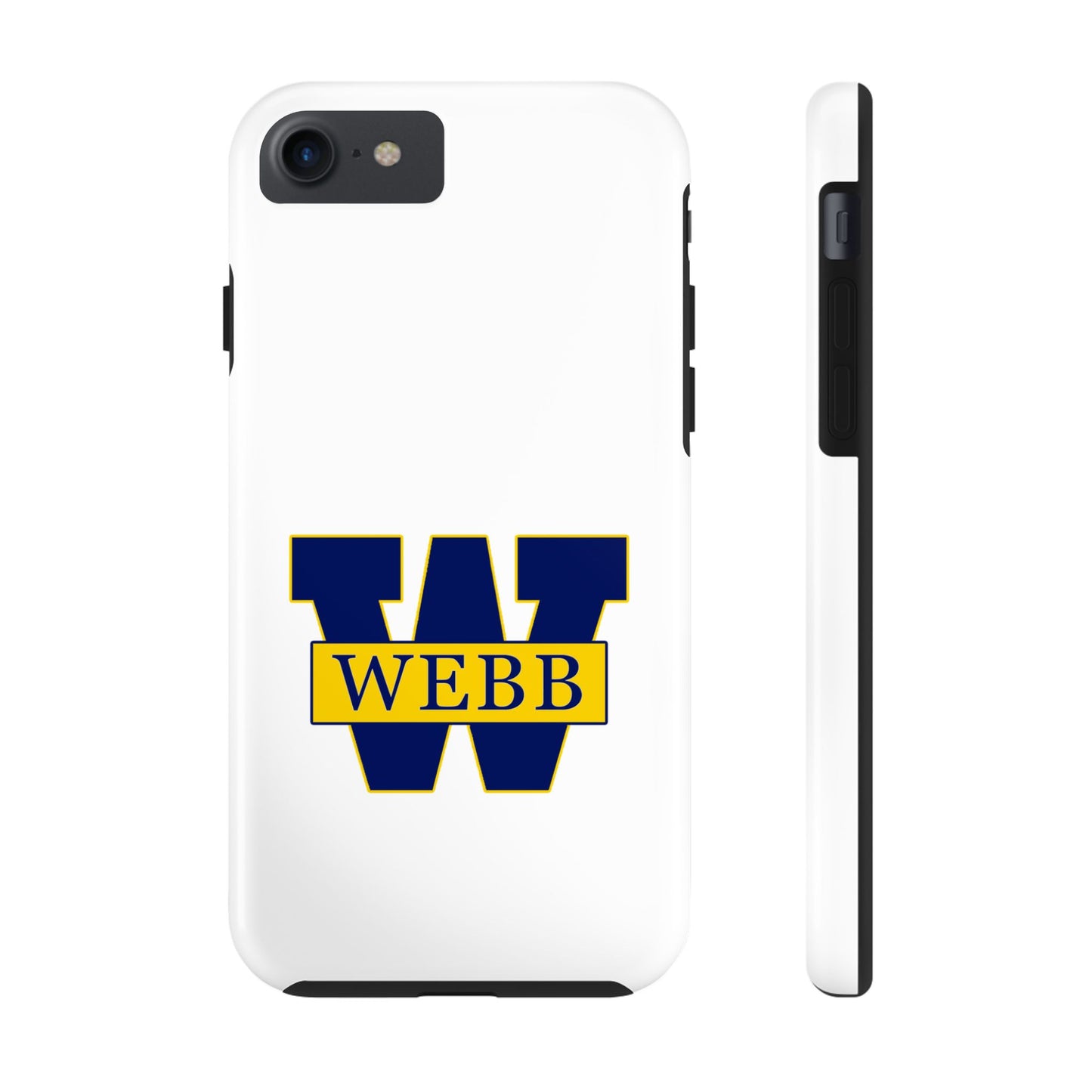 WEBB Phone Case | White | Athletics Logo