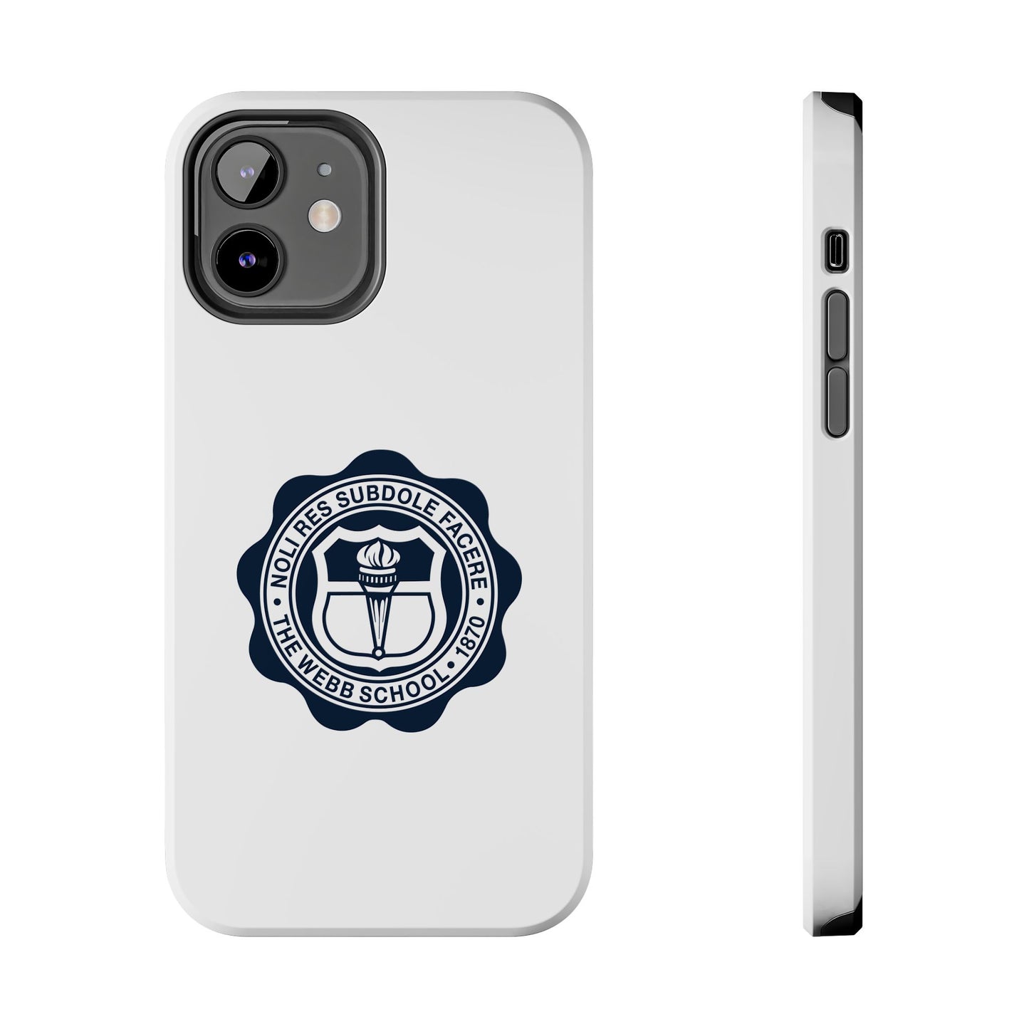 WEBB Phone Case | White | Academic Seal Logo