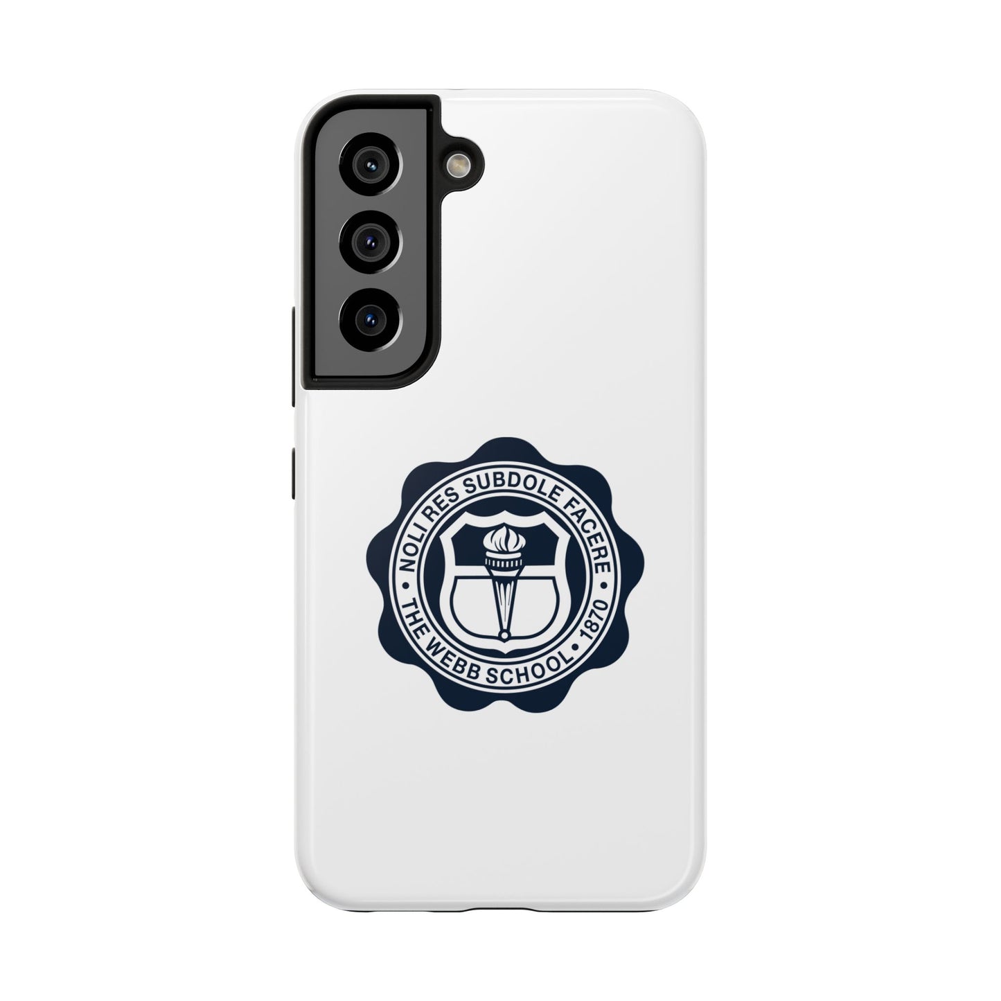 WEBB Phone Case | White | Academic Seal Logo