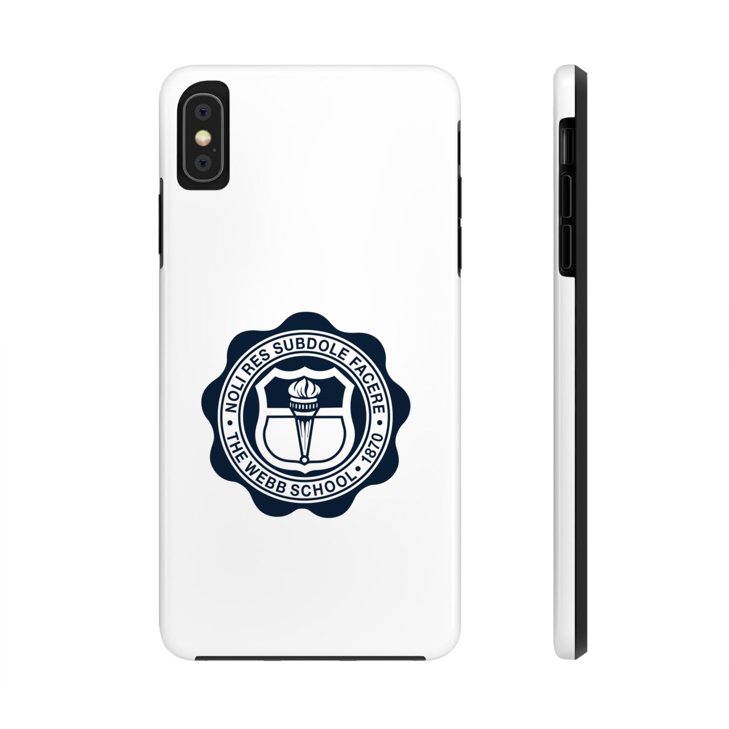 WEBB Phone Case | White | Academic Seal Logo