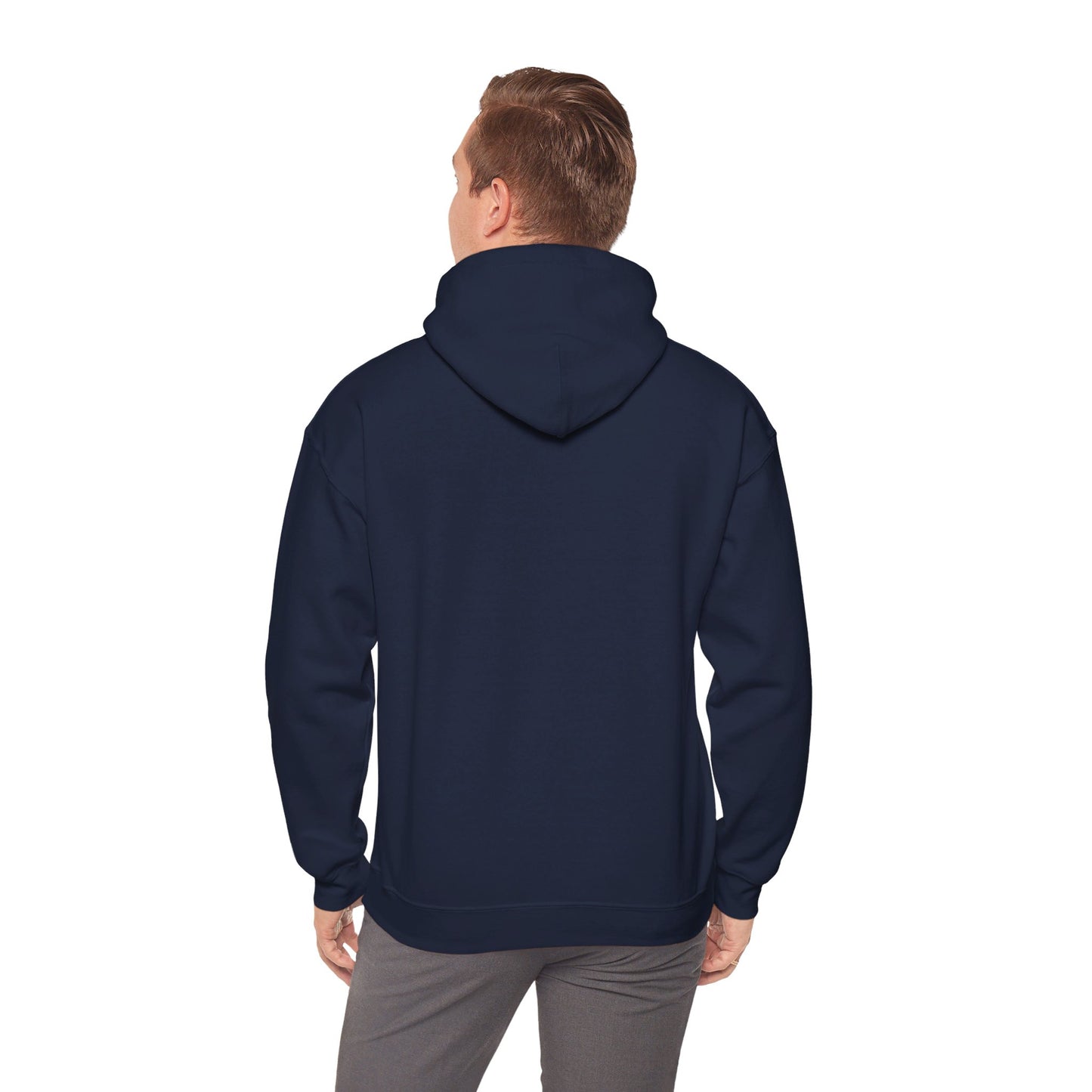 FOOTBALL WEBB Heavy Blend™ Hoodie Sweatshirt | Navy | Athletics FOOTBALL Logo Center | SPECIAL ORDER ITEM