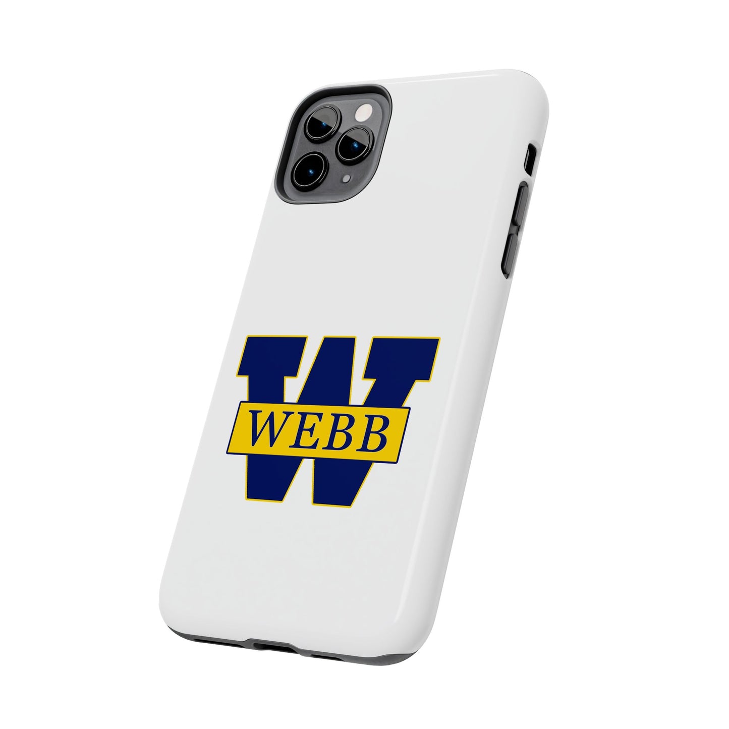 WEBB Phone Case | White | Athletics Logo