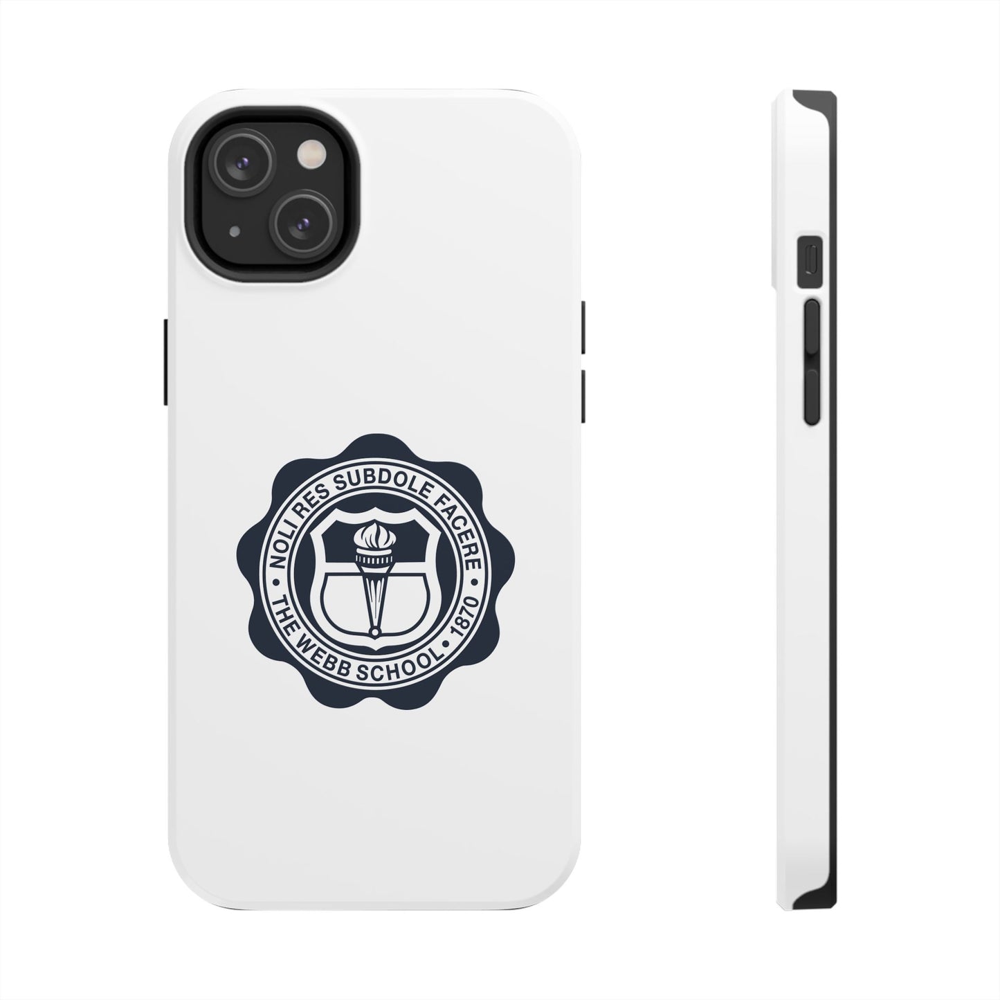 WEBB Phone Case | White | Academic Seal Logo