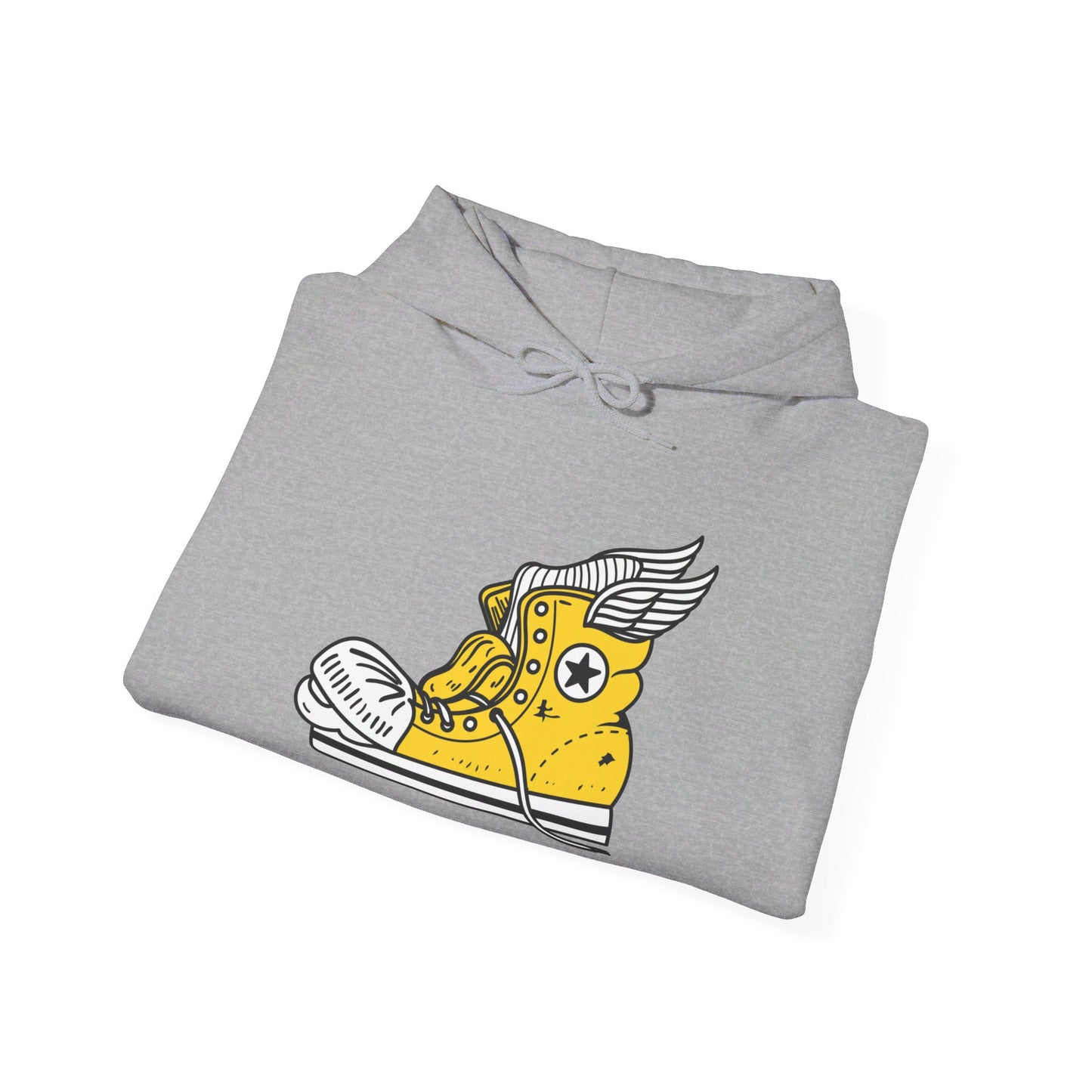 WEBB Heavy Blend™ Hoodie Sweatshirt | Multiple Color Options | Foot Logo Center