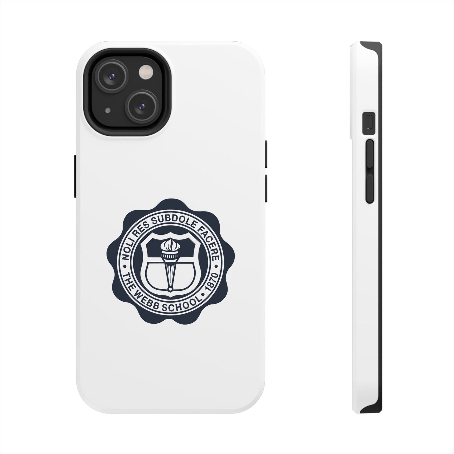 WEBB Phone Case | White | Academic Seal Logo