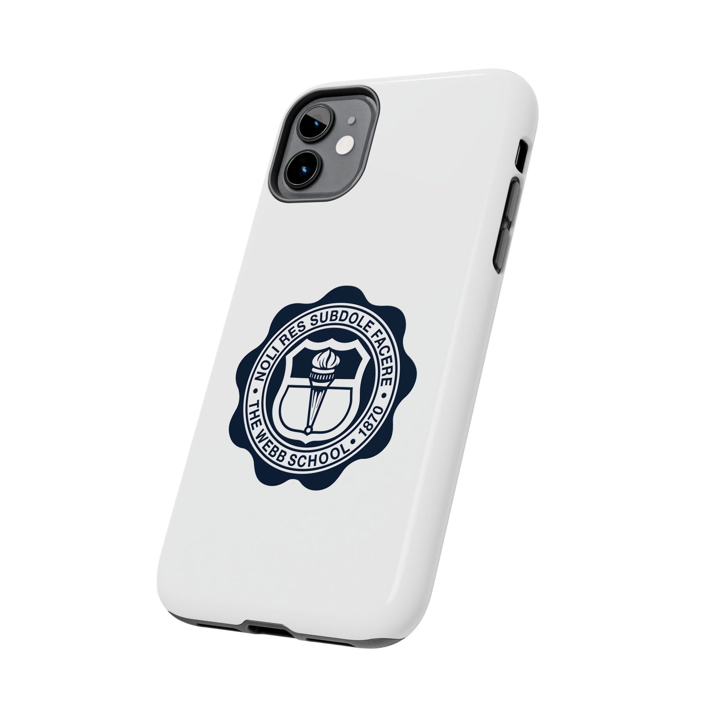 WEBB Phone Case | White | Academic Seal Logo