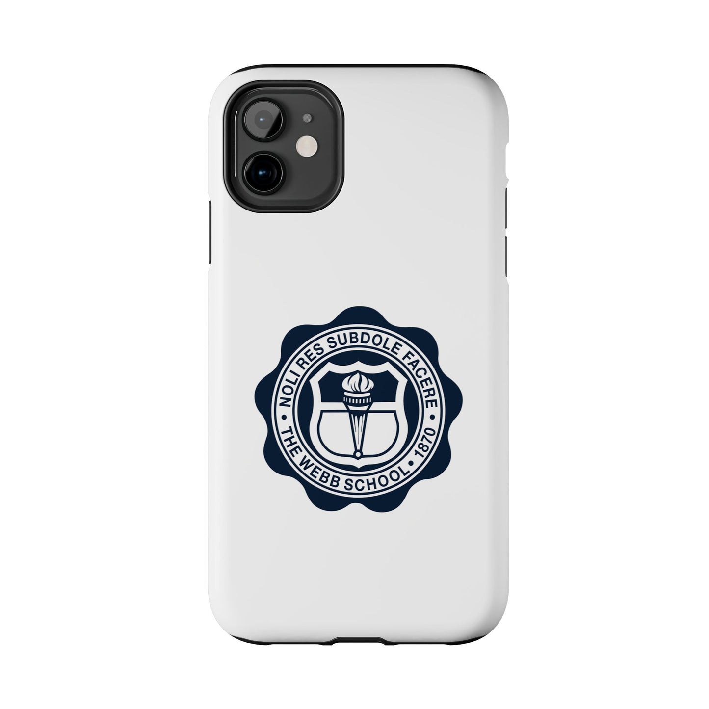 WEBB Phone Case | White | Academic Seal Logo