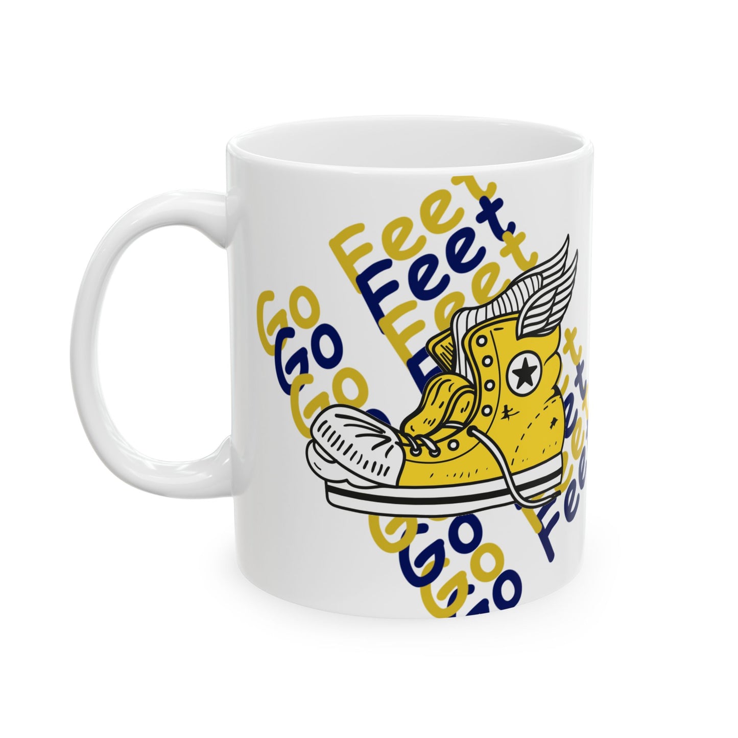 WEBB Ceramic Mug | Foot Logo