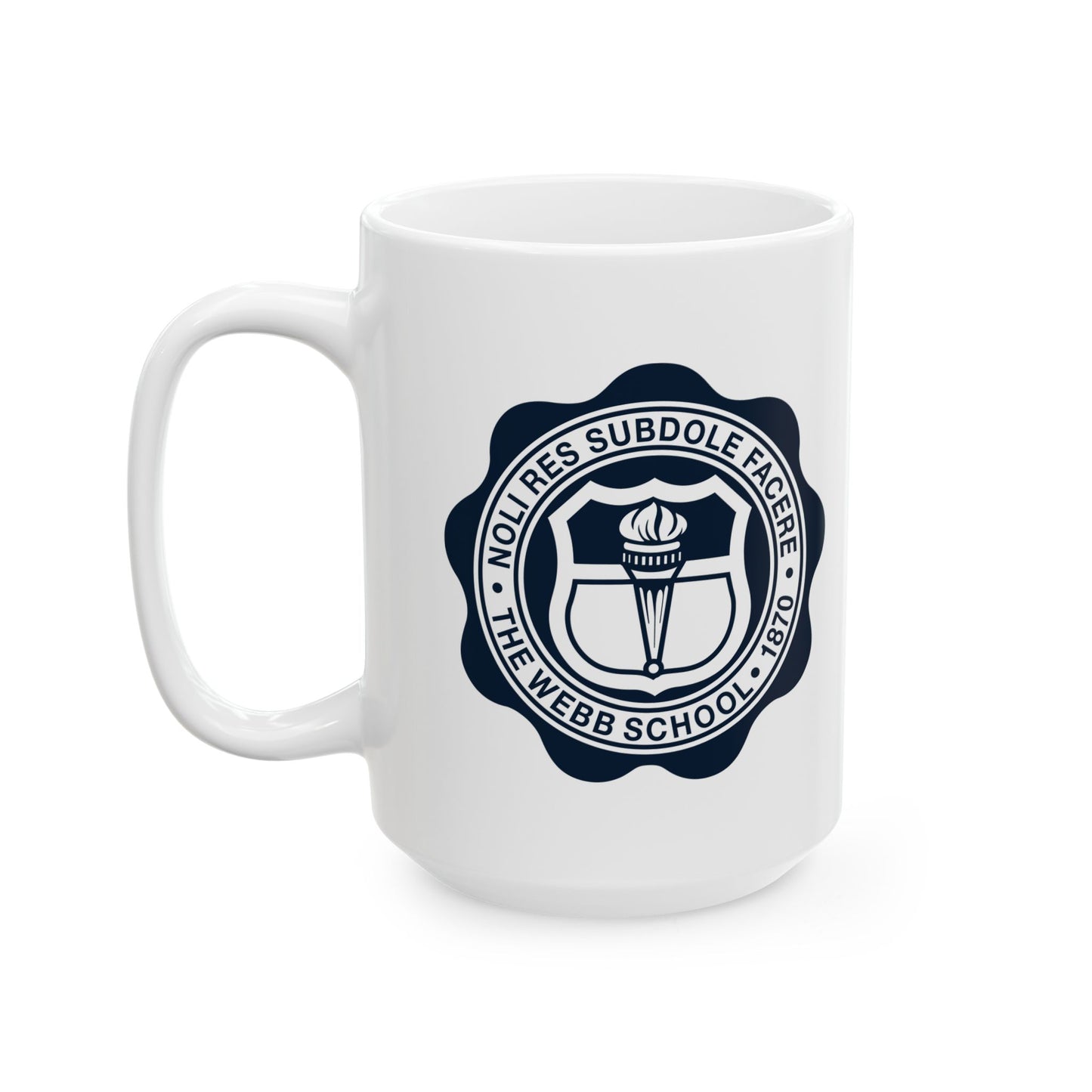 WEBB Ceramic Mug | Academic Seal Logo