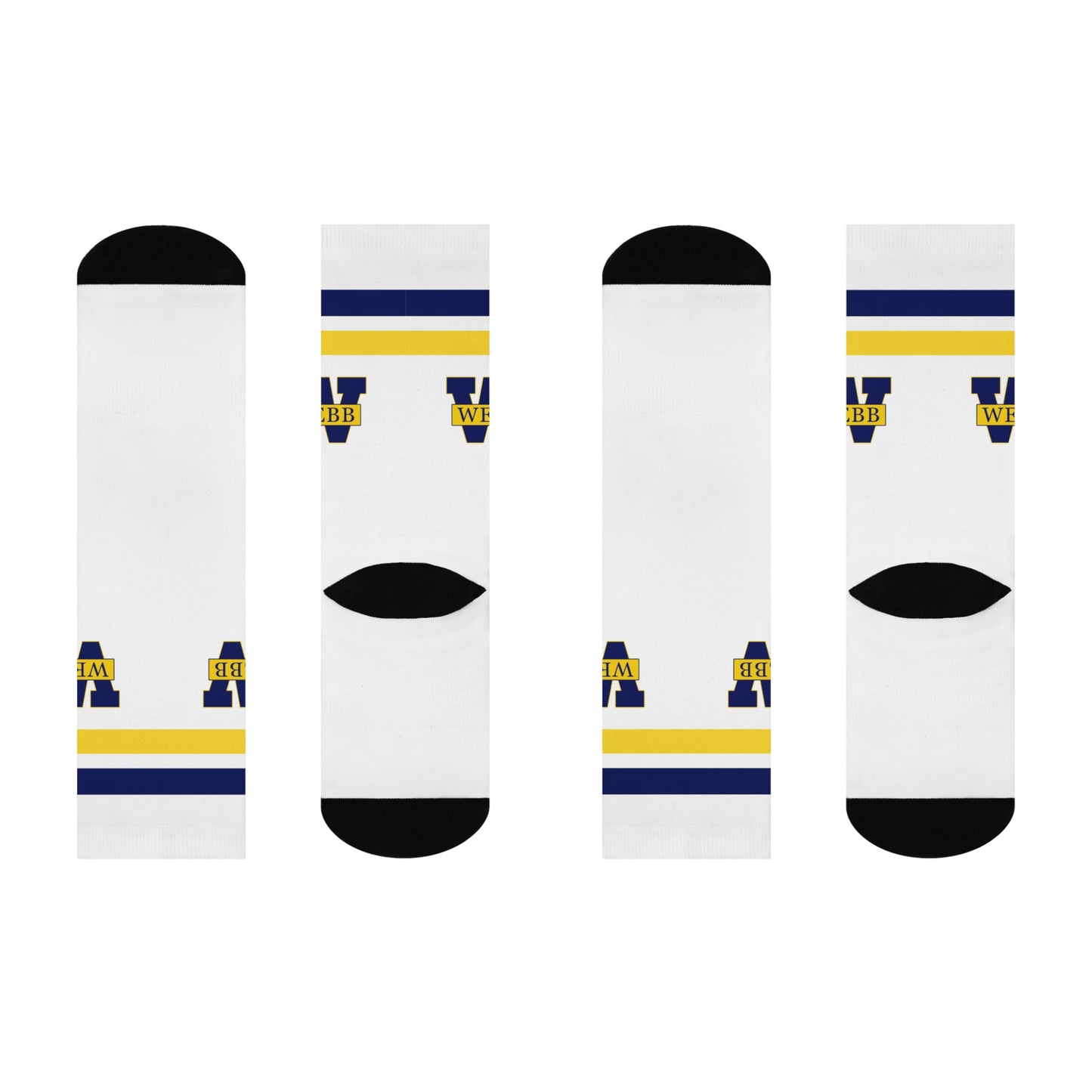 WEBB Cushioned Crew Socks | Athletics Logo