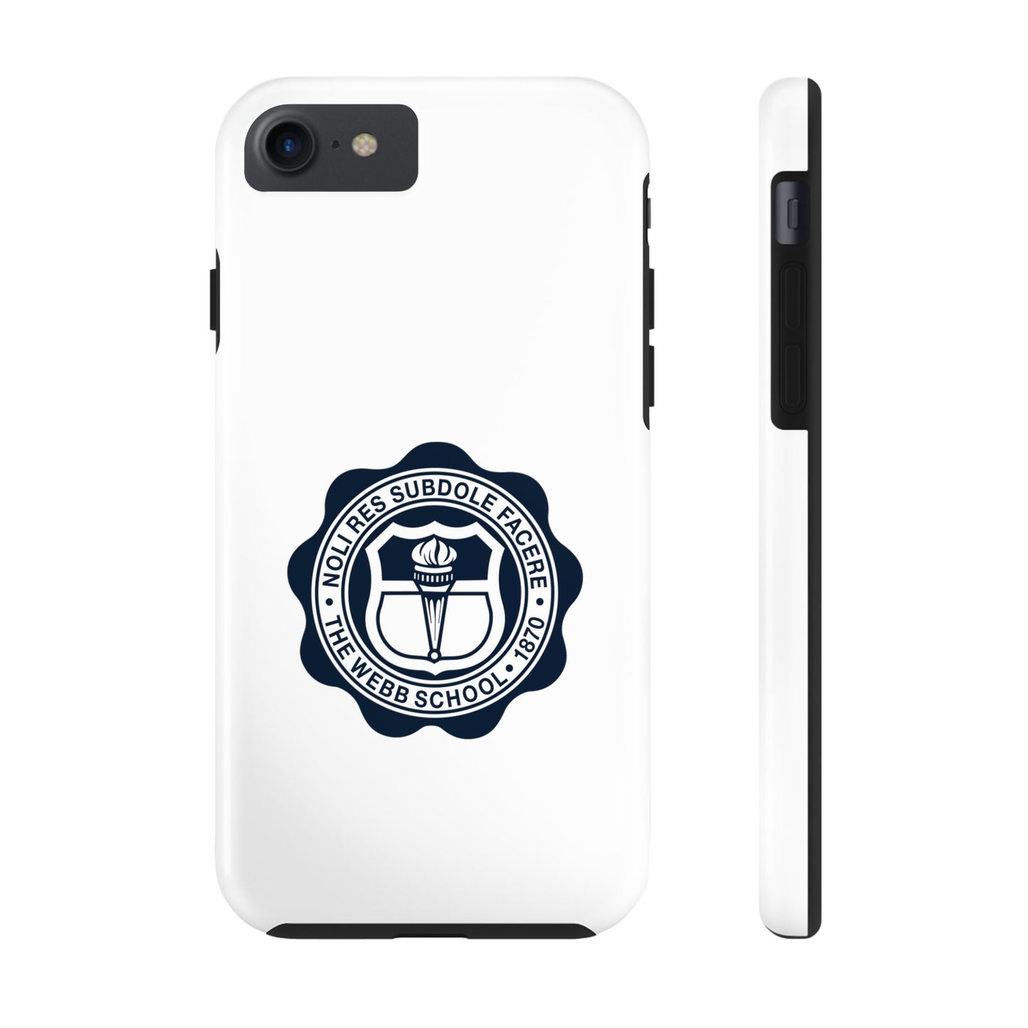 WEBB Phone Case | White | Academic Seal Logo