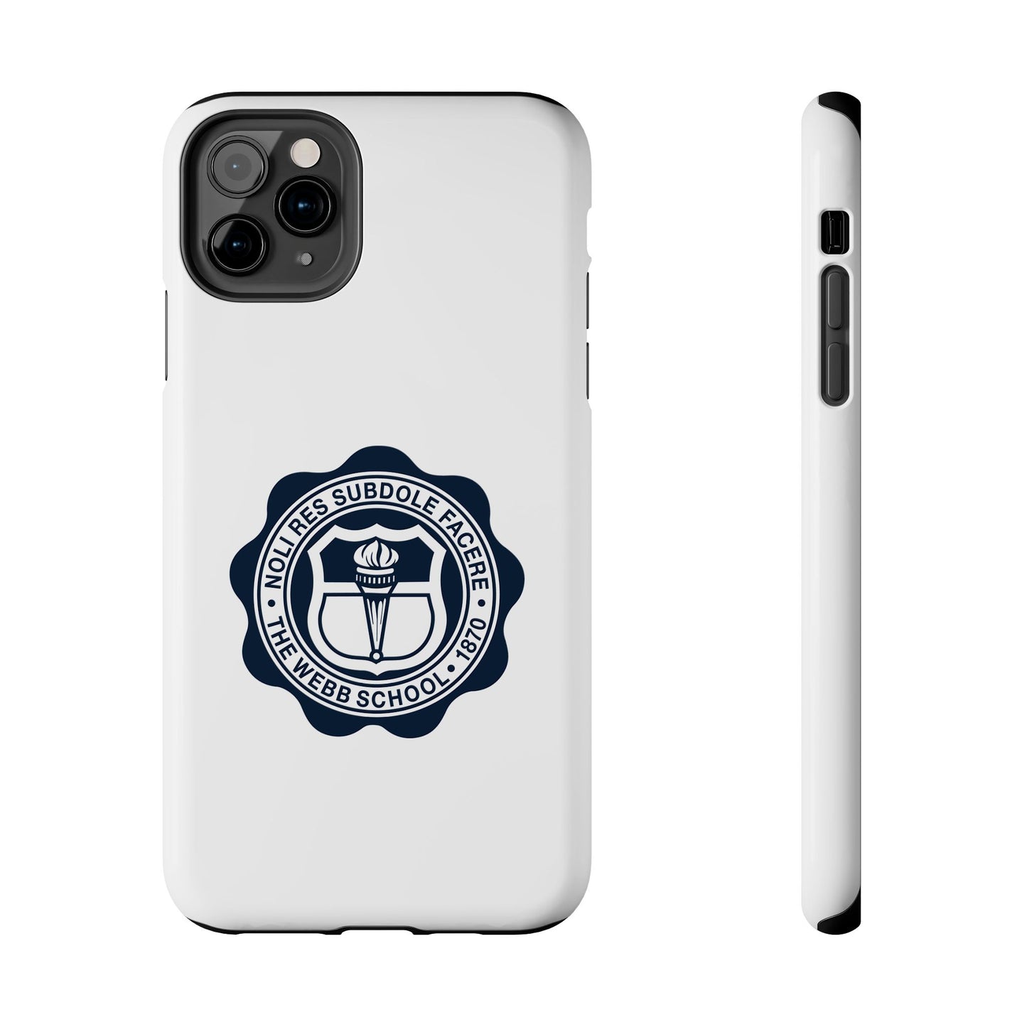 WEBB Phone Case | White | Academic Seal Logo