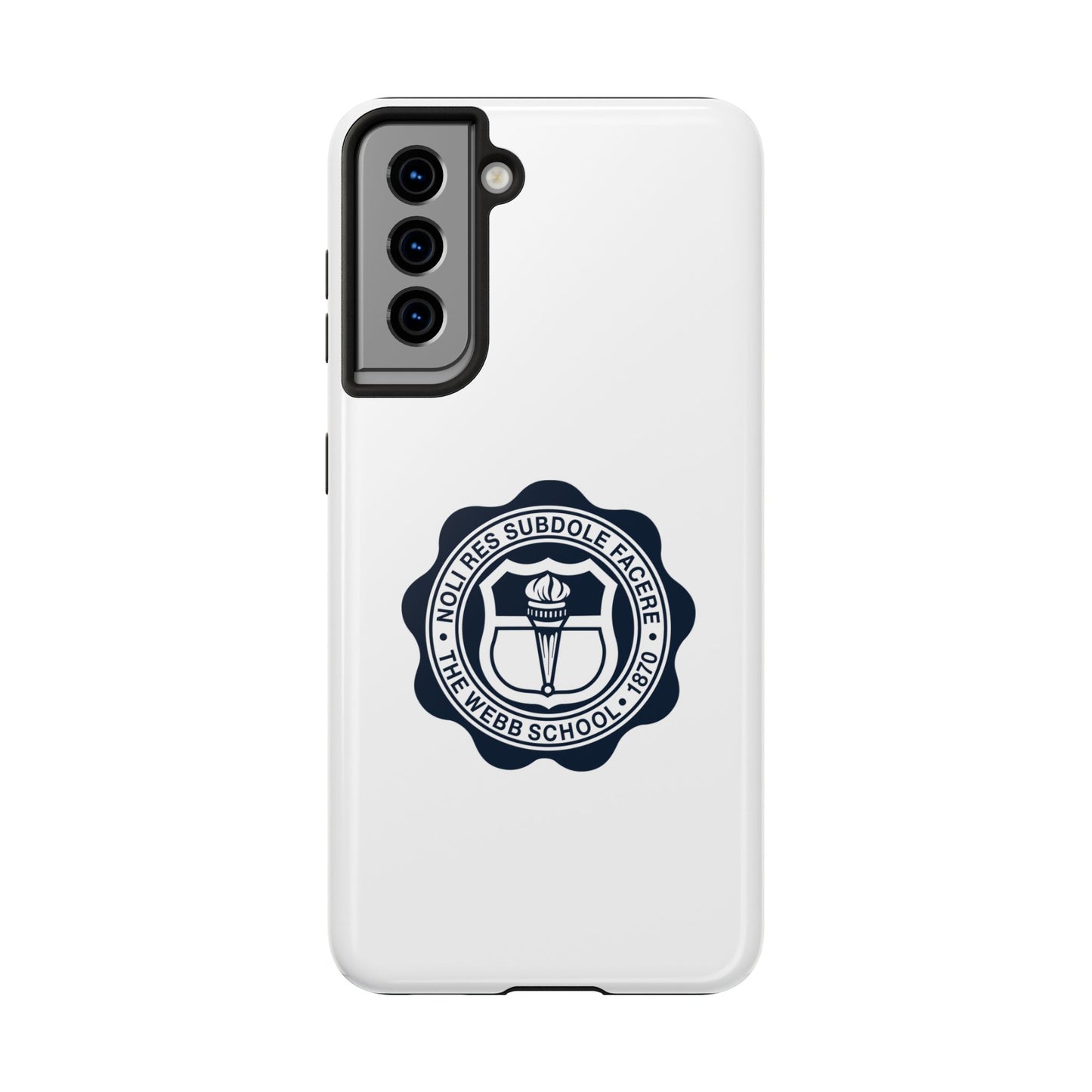 WEBB Phone Case | White | Academic Seal Logo