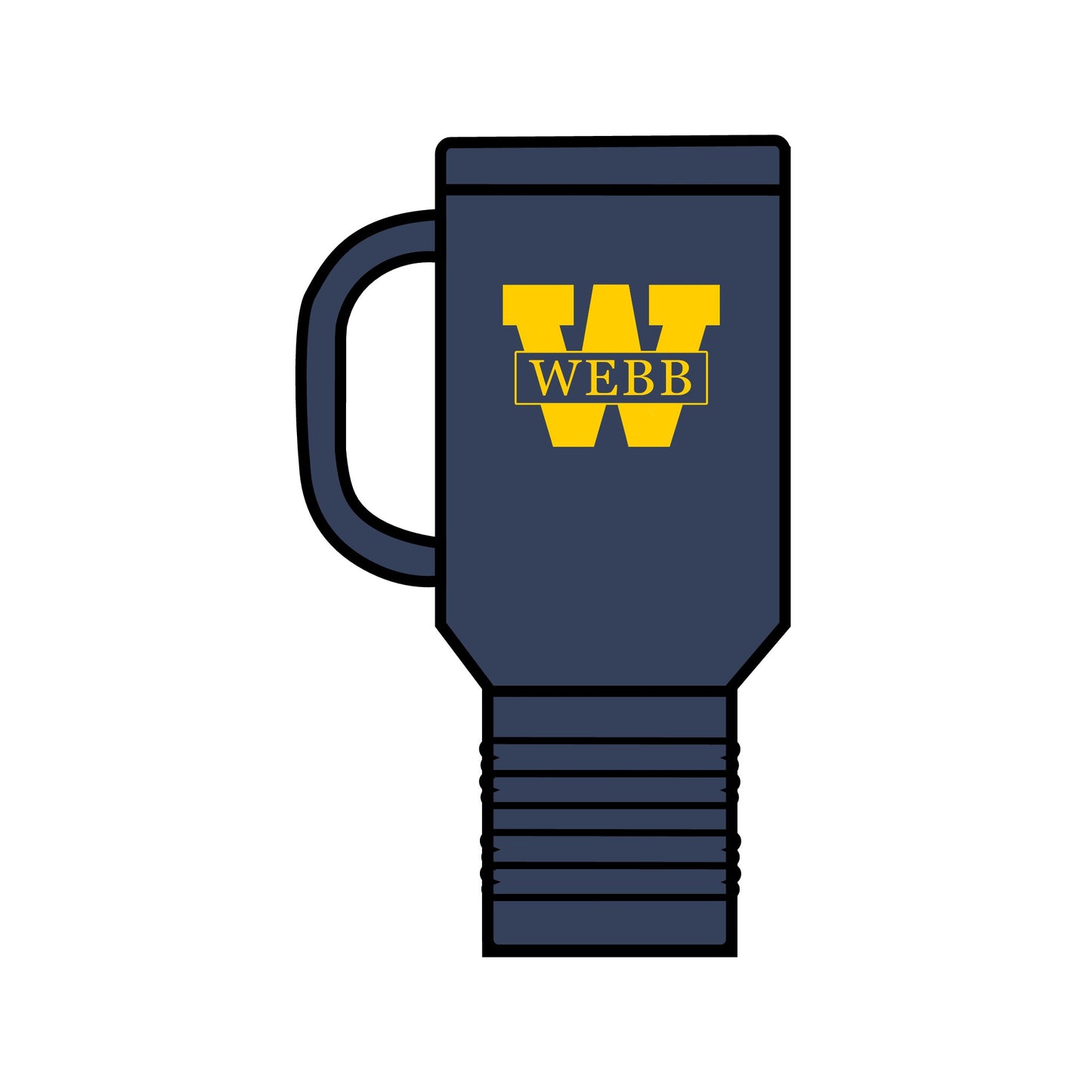 WEBB Insulated Polar Camel Travel Mug | 40oz | Athletics Logo