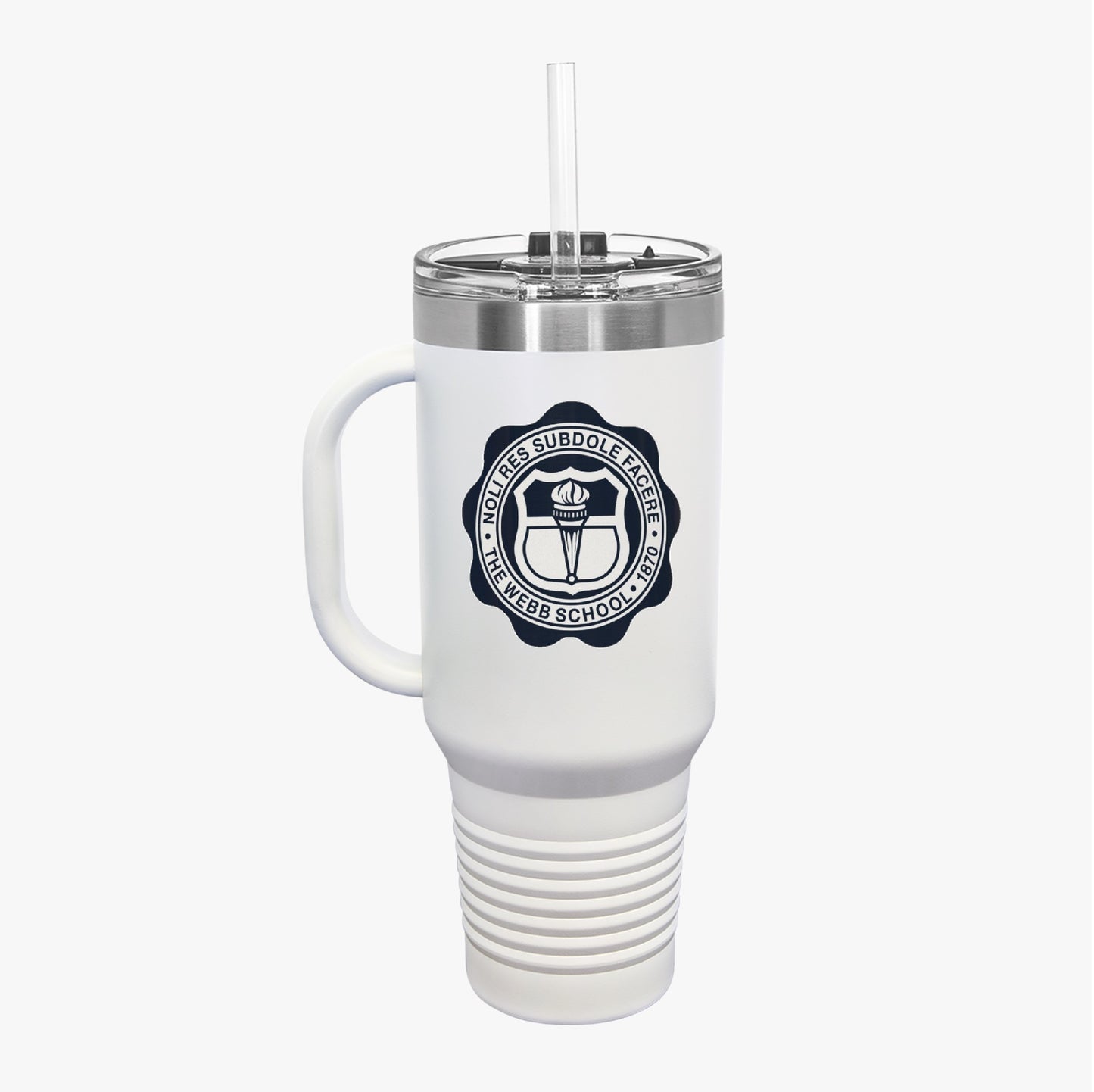 WEBB Insulated Polar Camel Travel Mug | 40oz | Academic Seal Logo