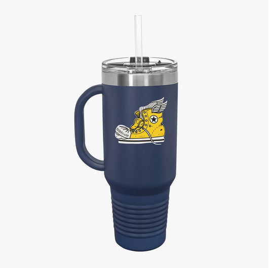 WEBB Insulated Polar Camel Travel Mug | 40oz | Foot Logo