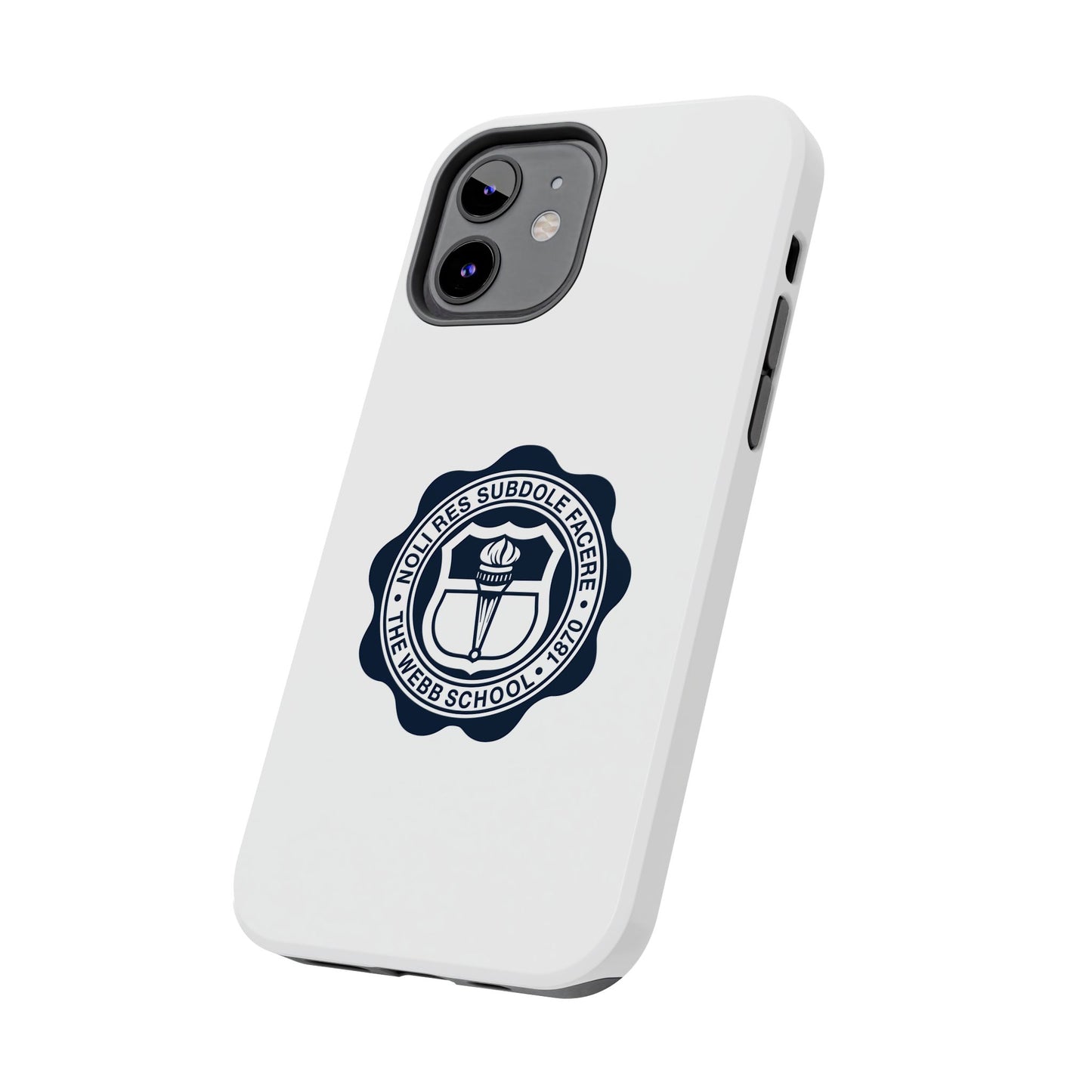 WEBB Phone Case | White | Academic Seal Logo