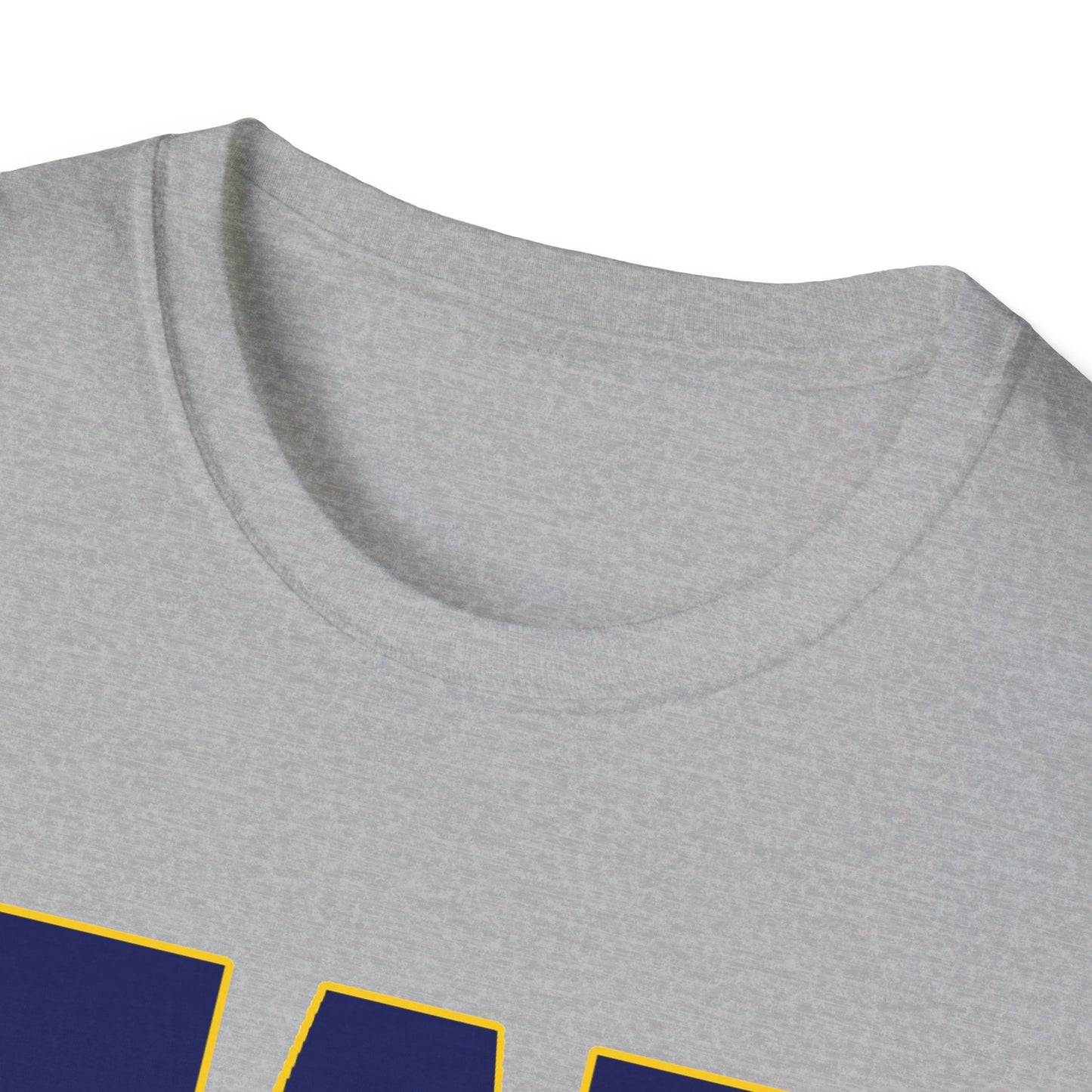 WEBB T-Shirt Short Sleeve | Navy Blue / White/ Gray | Ahtletics Logo Center Chest