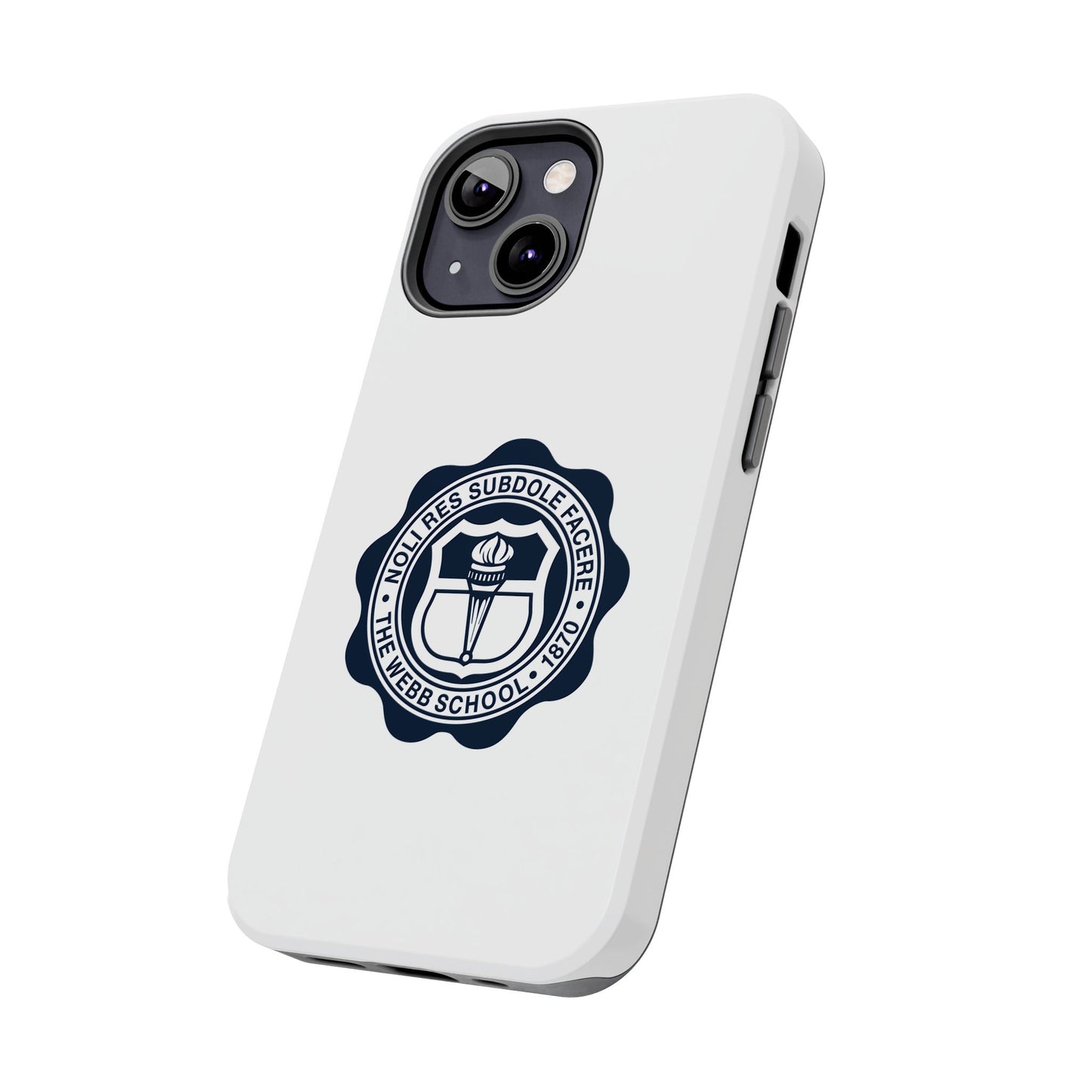 WEBB Phone Case | White | Academic Seal Logo