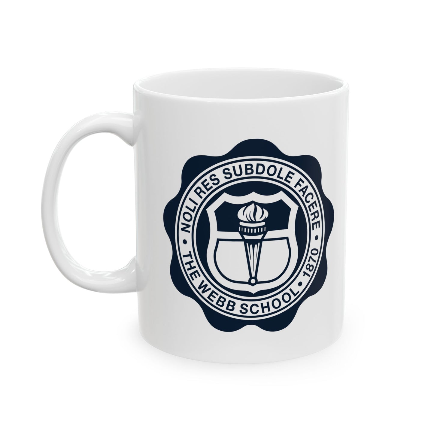 WEBB Ceramic Mug | Academic Seal Logo