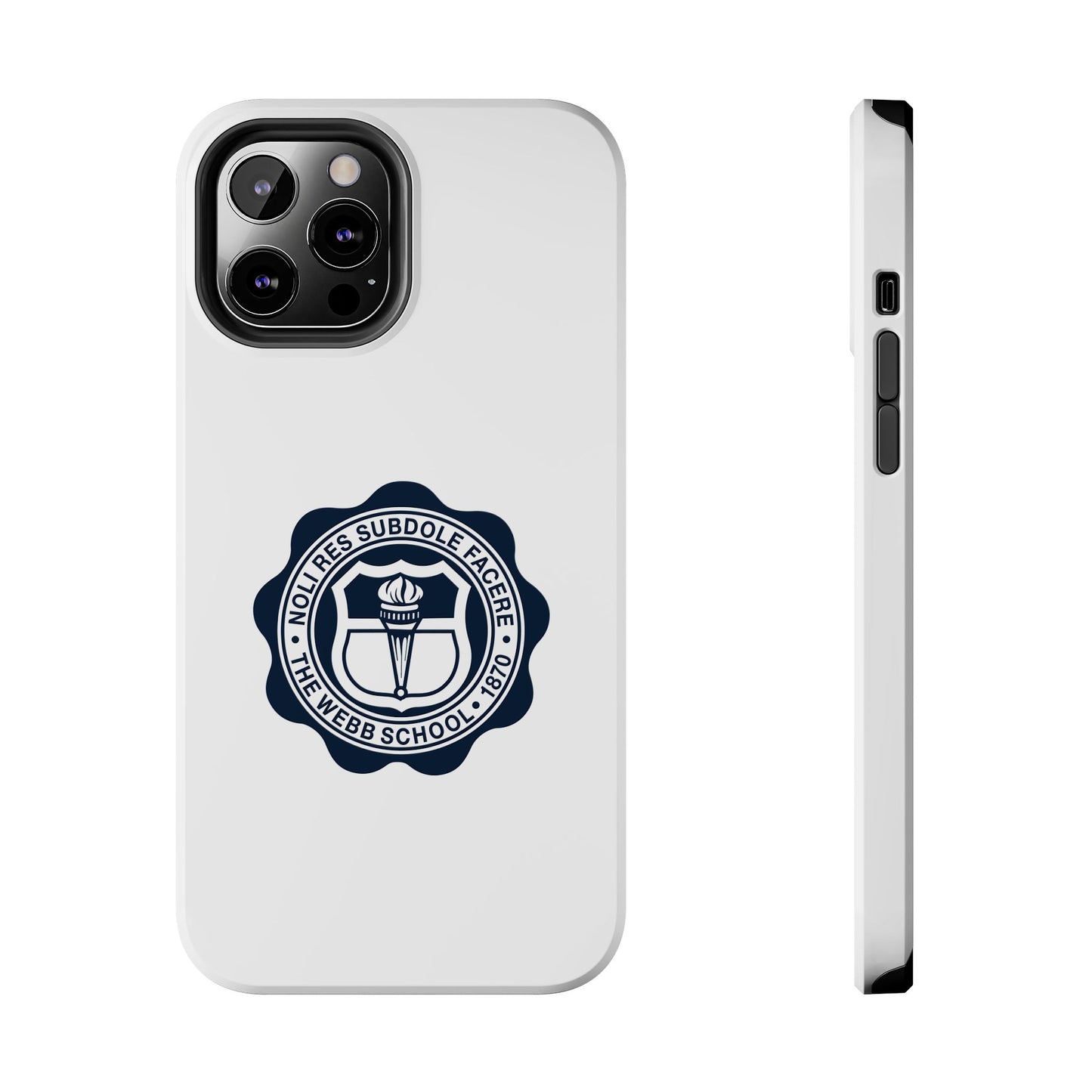 WEBB Phone Case | White | Academic Seal Logo