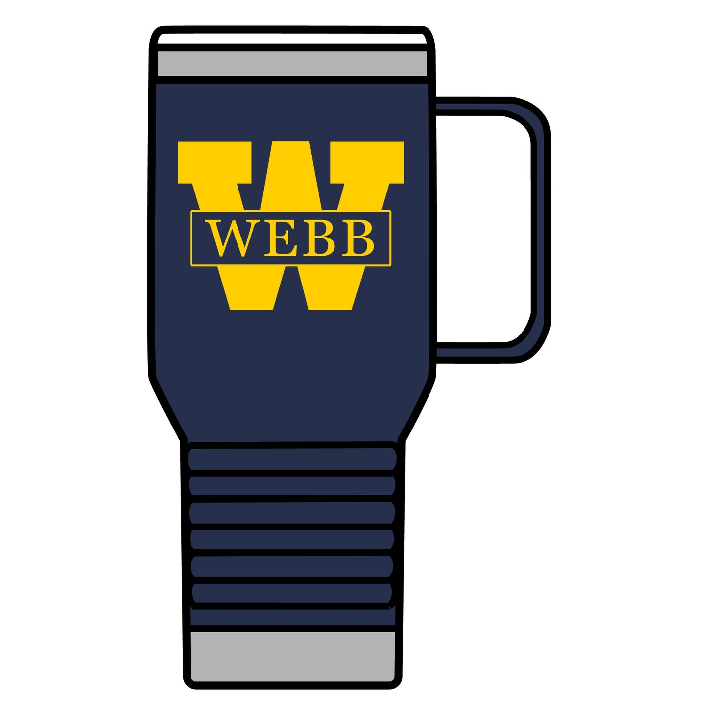 WEBB Insulated Polar Camel Travel Mug | 20oz | Athletics Logo