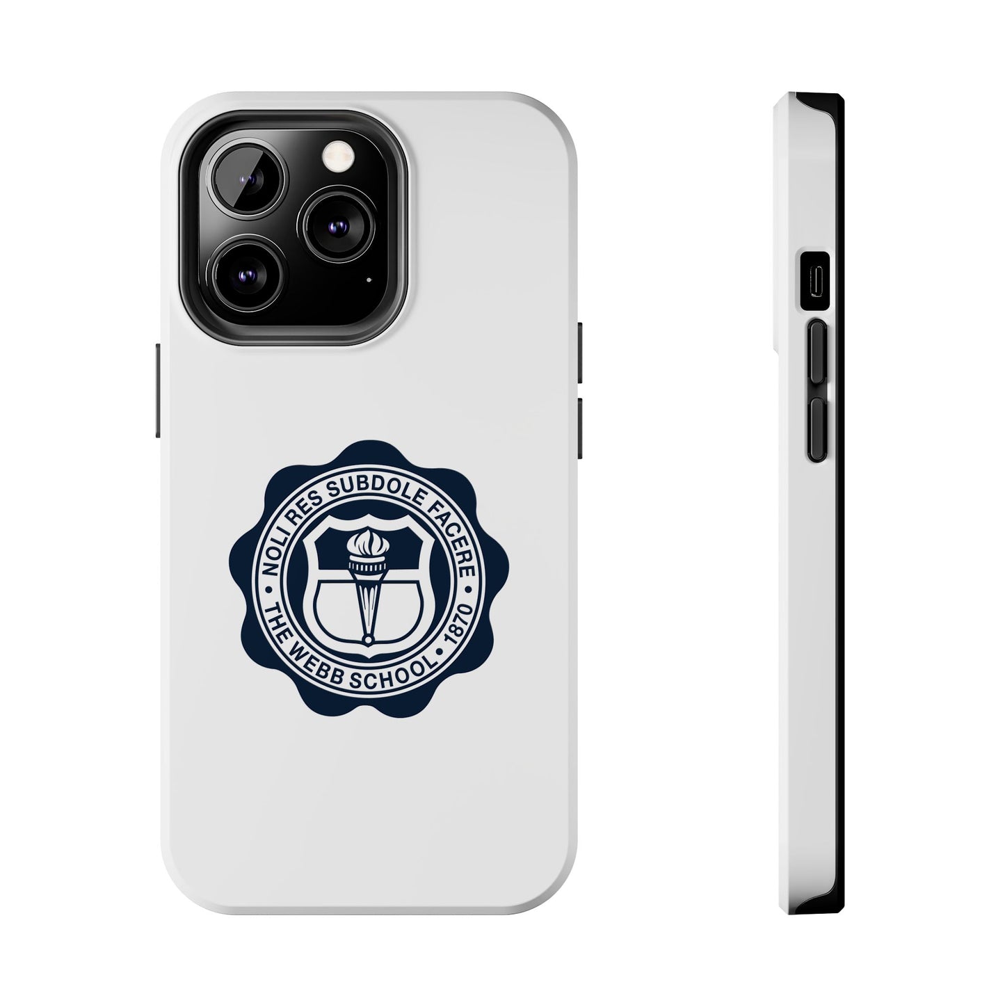 WEBB Phone Case | White | Academic Seal Logo