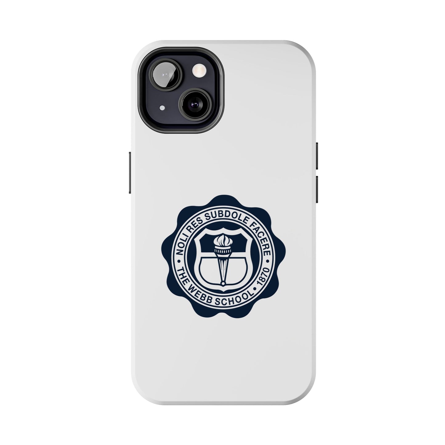 WEBB Phone Case | White | Academic Seal Logo