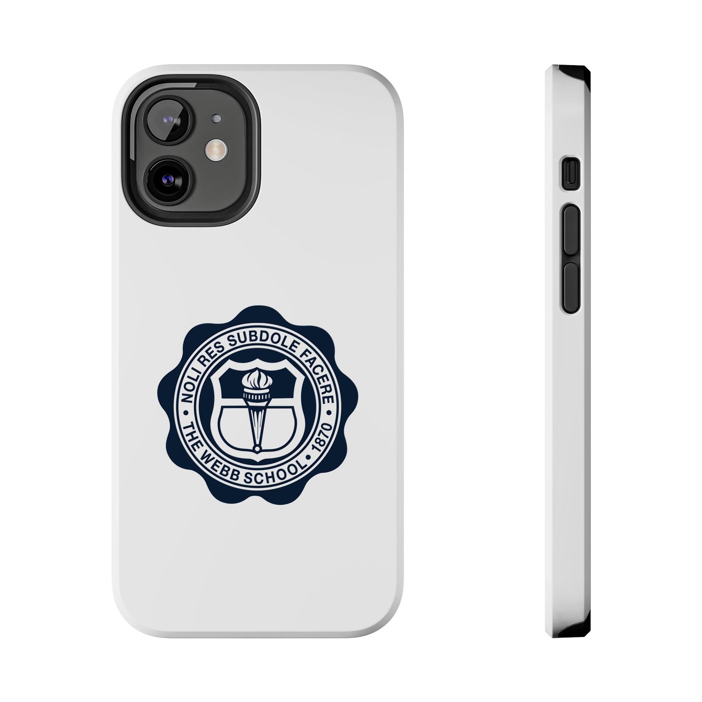 WEBB Phone Case | White | Academic Seal Logo