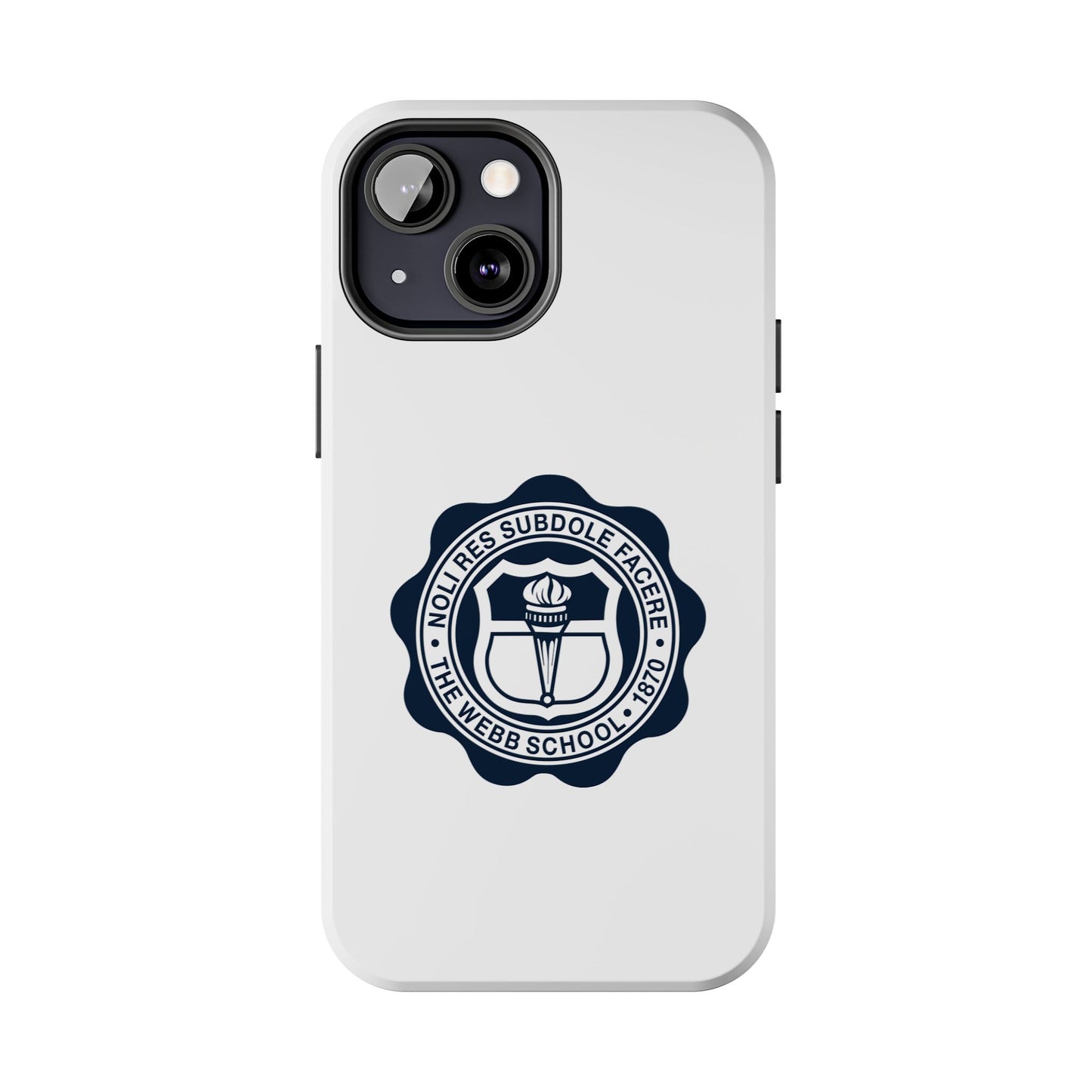 WEBB Phone Case | White | Academic Seal Logo