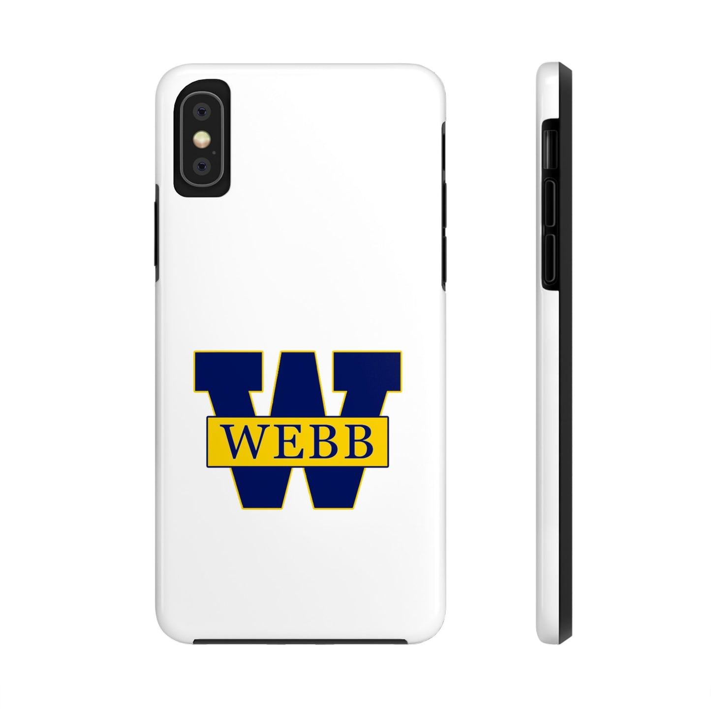 WEBB Phone Case | White | Athletics Logo