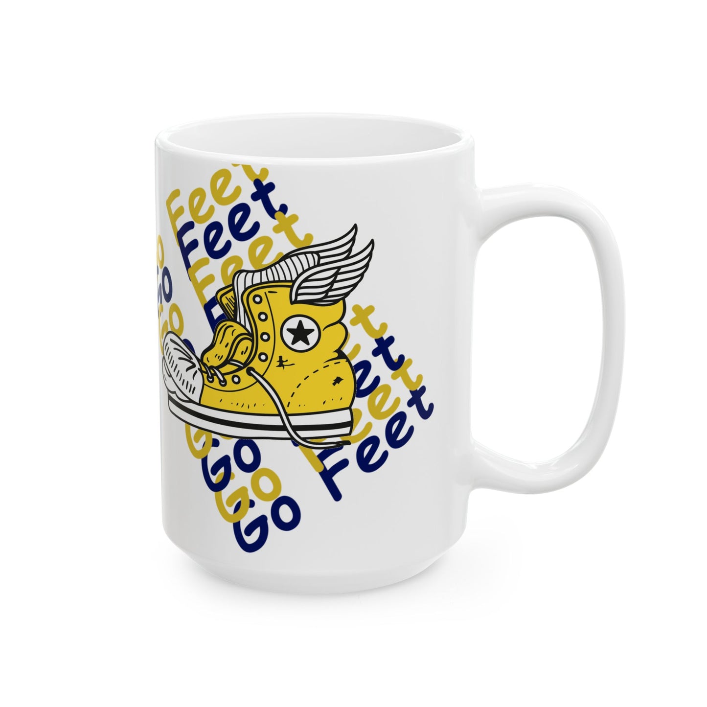 WEBB Ceramic Mug | Foot Logo