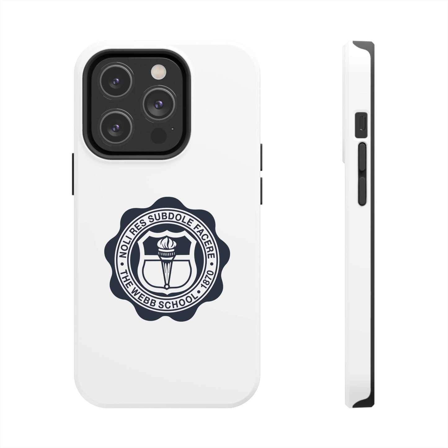 WEBB Phone Case | White | Academic Seal Logo