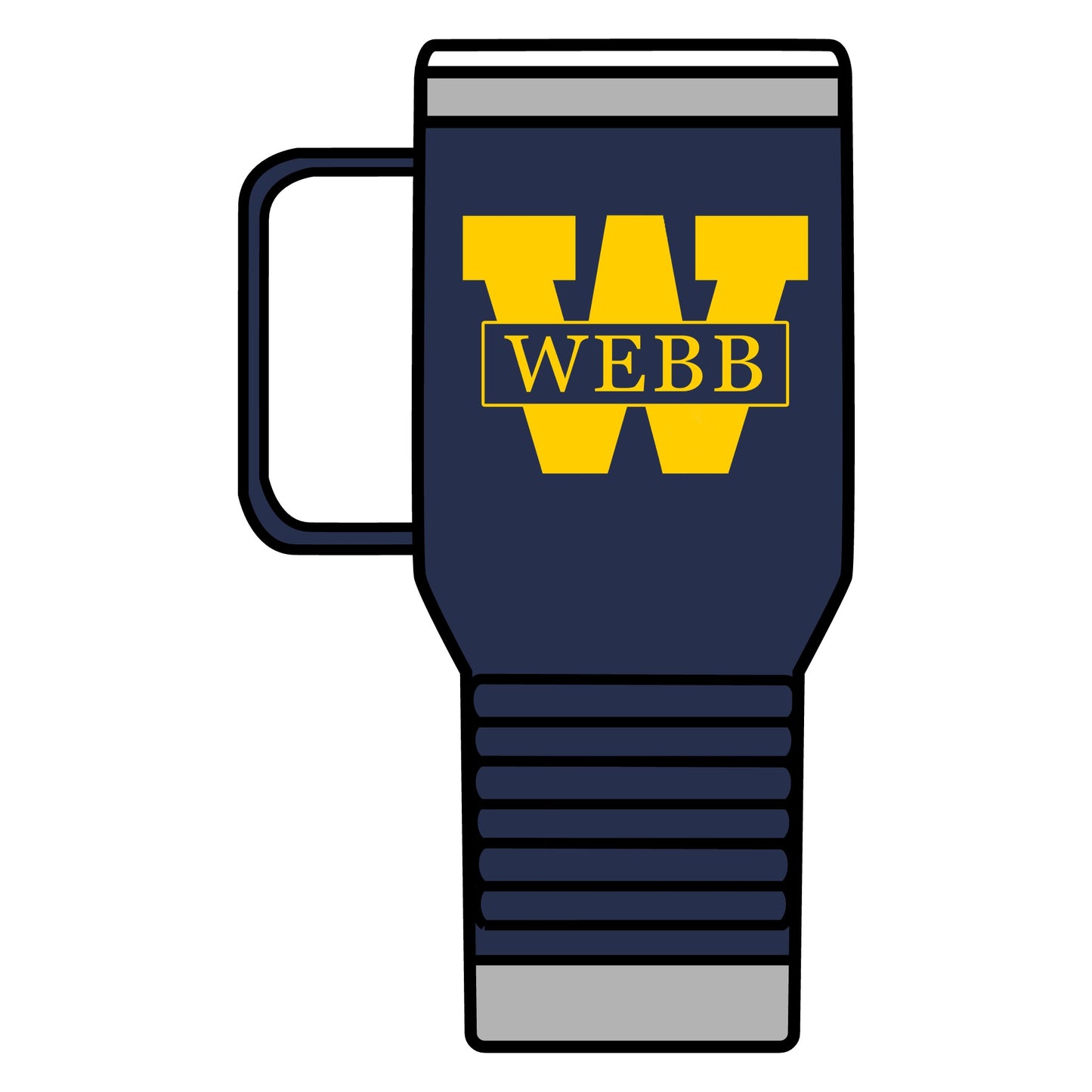 WEBB Insulated Polar Camel Travel Mug | 20oz | Athletics Logo